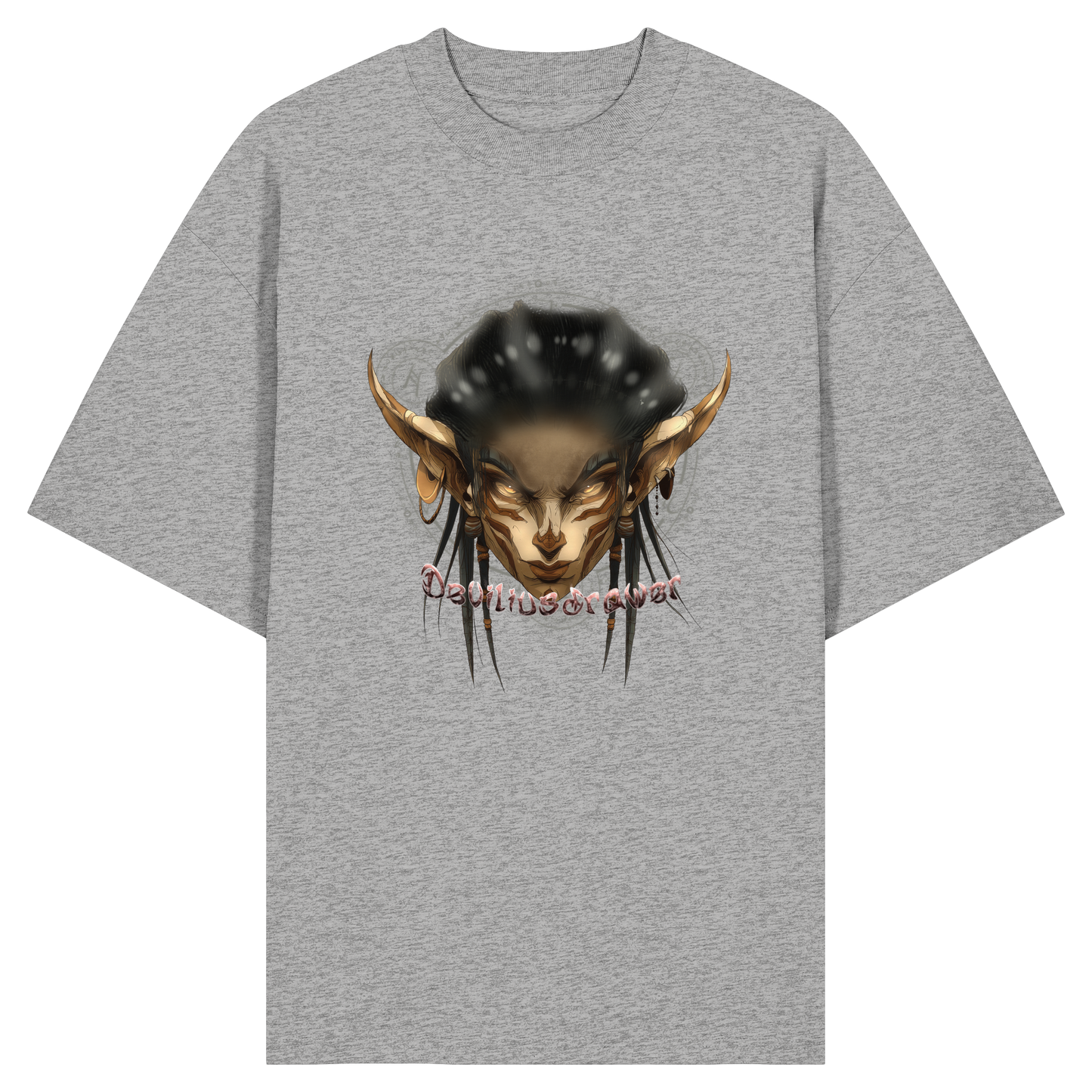 Deviliusdrawer Gold Magician Elf - Organic Oversize Shirt
