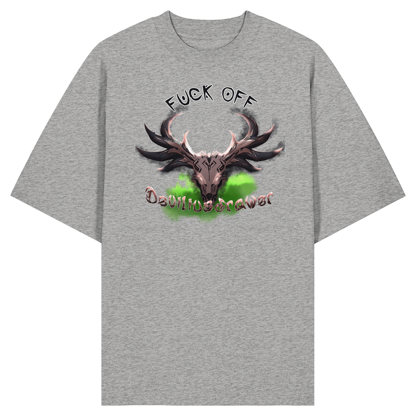 Deviliusdrawer Bad Deer - Organic Oversize Shirt