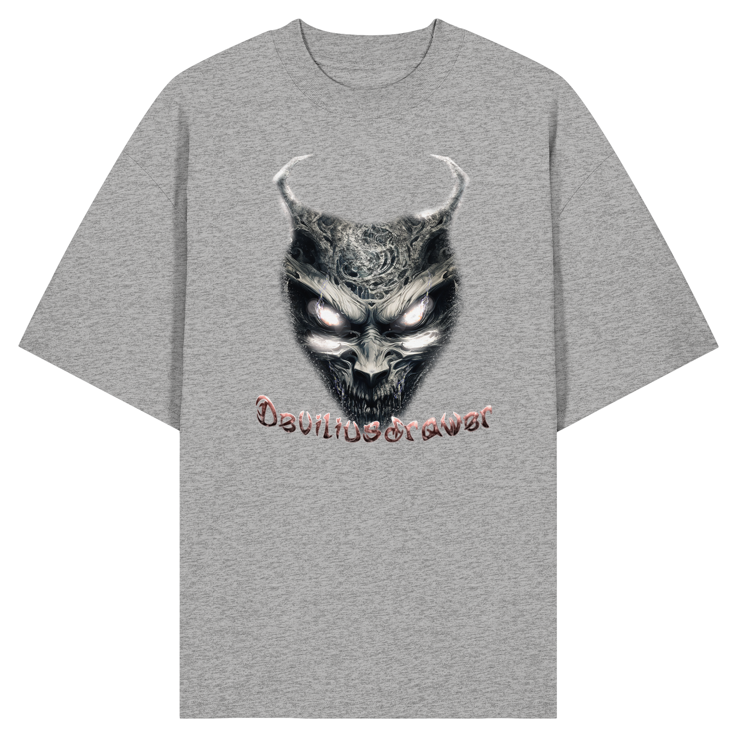 Deviliusdrawer Demonic Evil Zombie - Organic Oversize Shirt