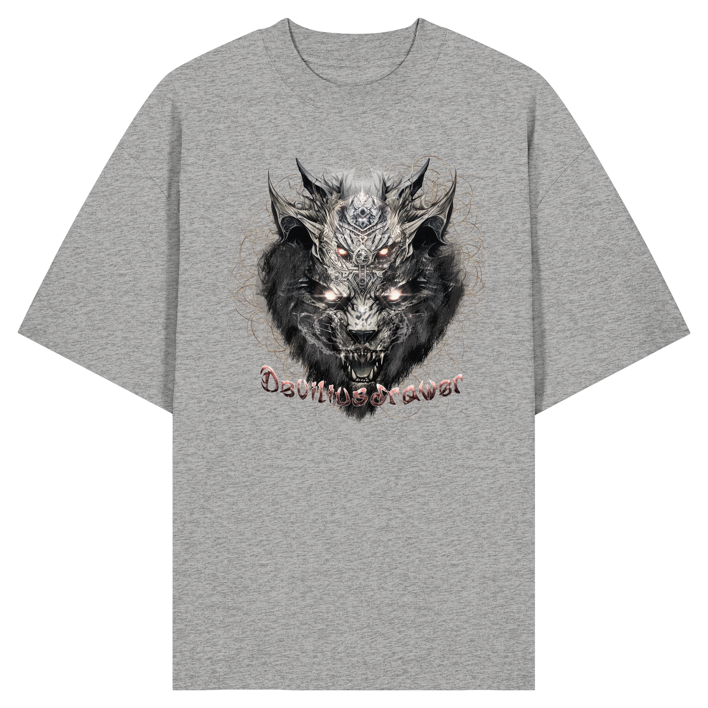 Deviliusdrawer Magical Beast Cat - Organic Oversize Shirt