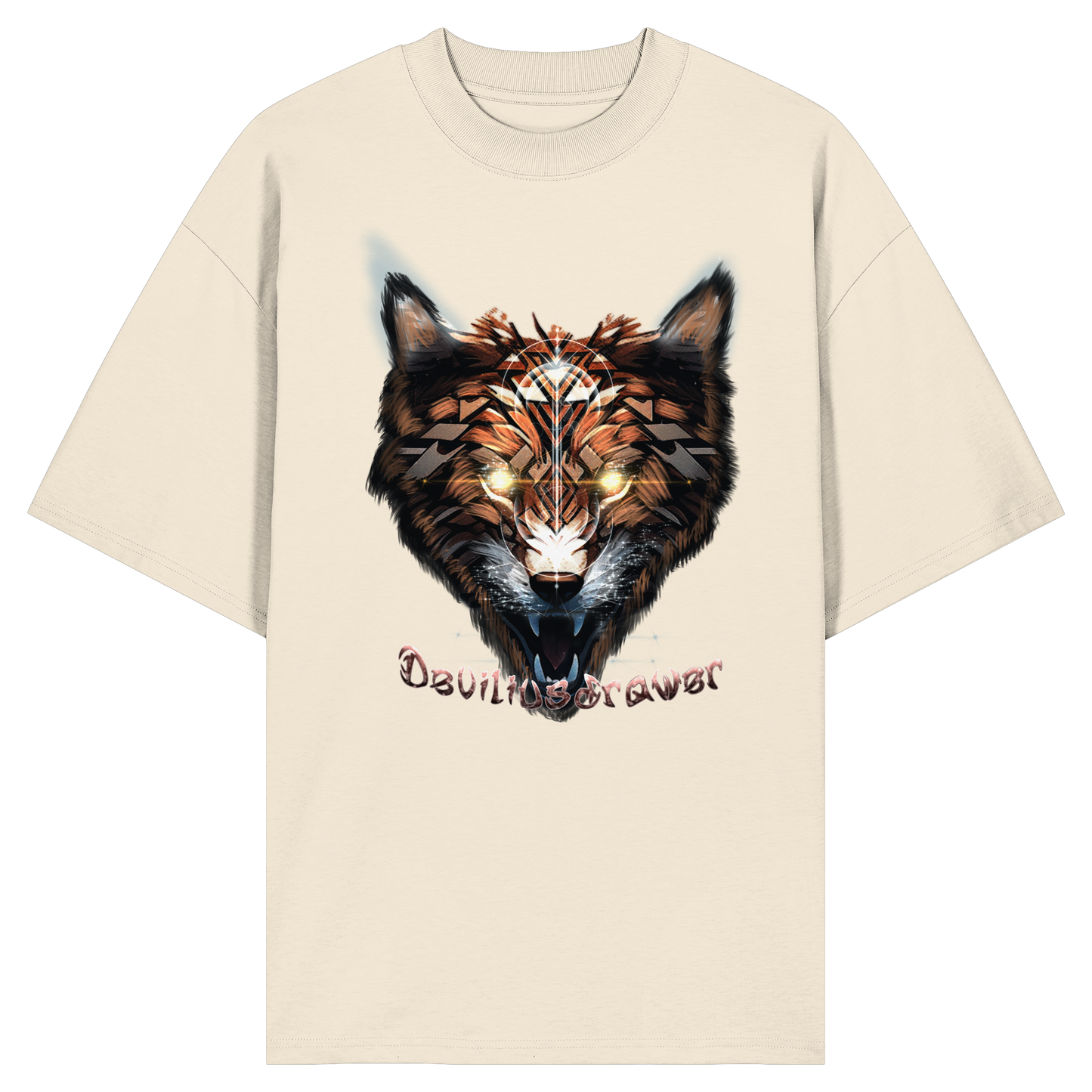 Deviliusdrawer Foxwolf - Organic Oversize Shirt