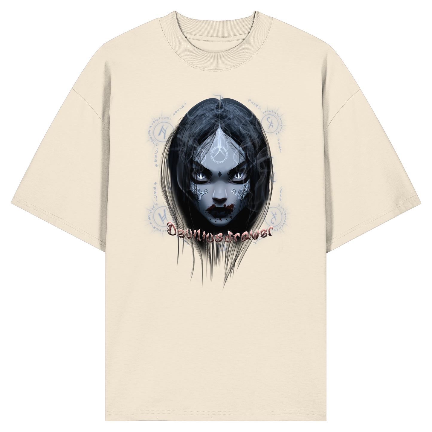 Deviliusdrawer Vampiric Elf - Organic Oversize Shirt