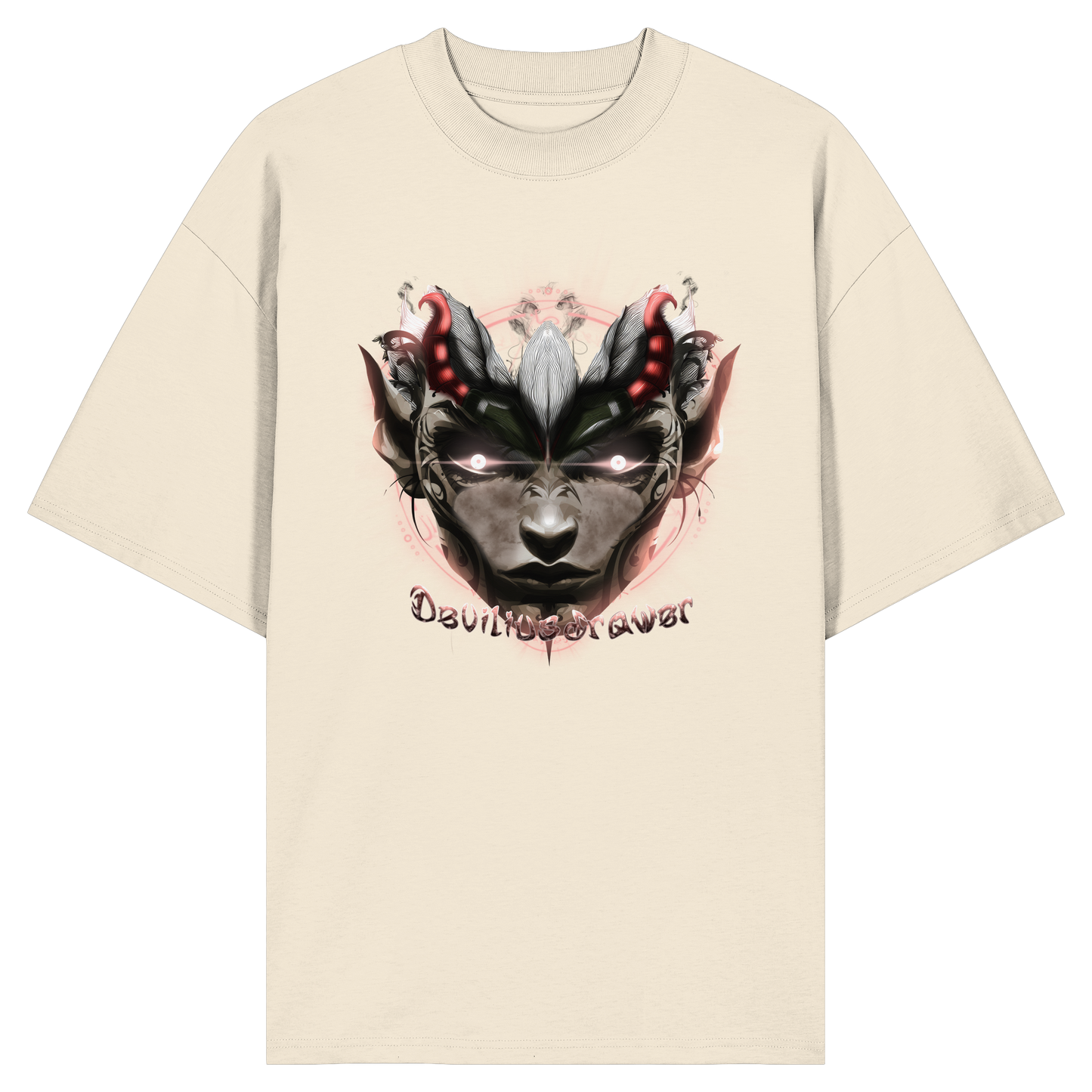 Deviliusdrawer Devils Elf - Organic Oversize Shirt