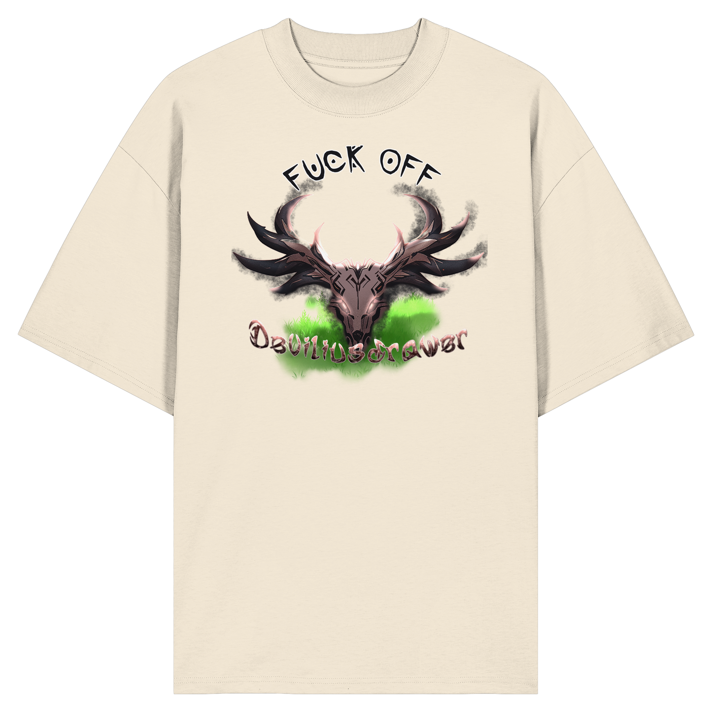 Deviliusdrawer Bad Deer - Organic Oversize Shirt