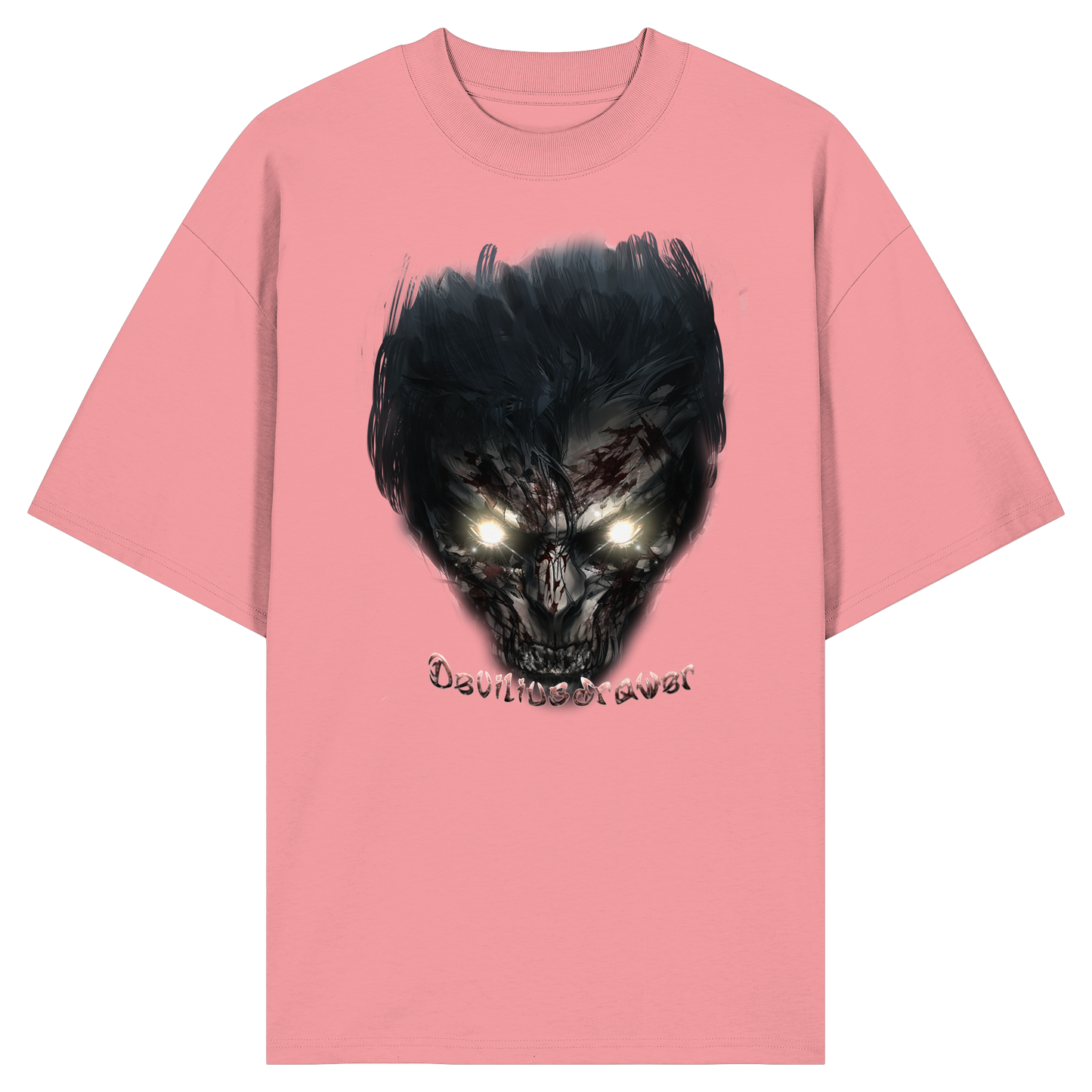 Deviliusdrawer Dark Zombie - Organic Oversize Shirt