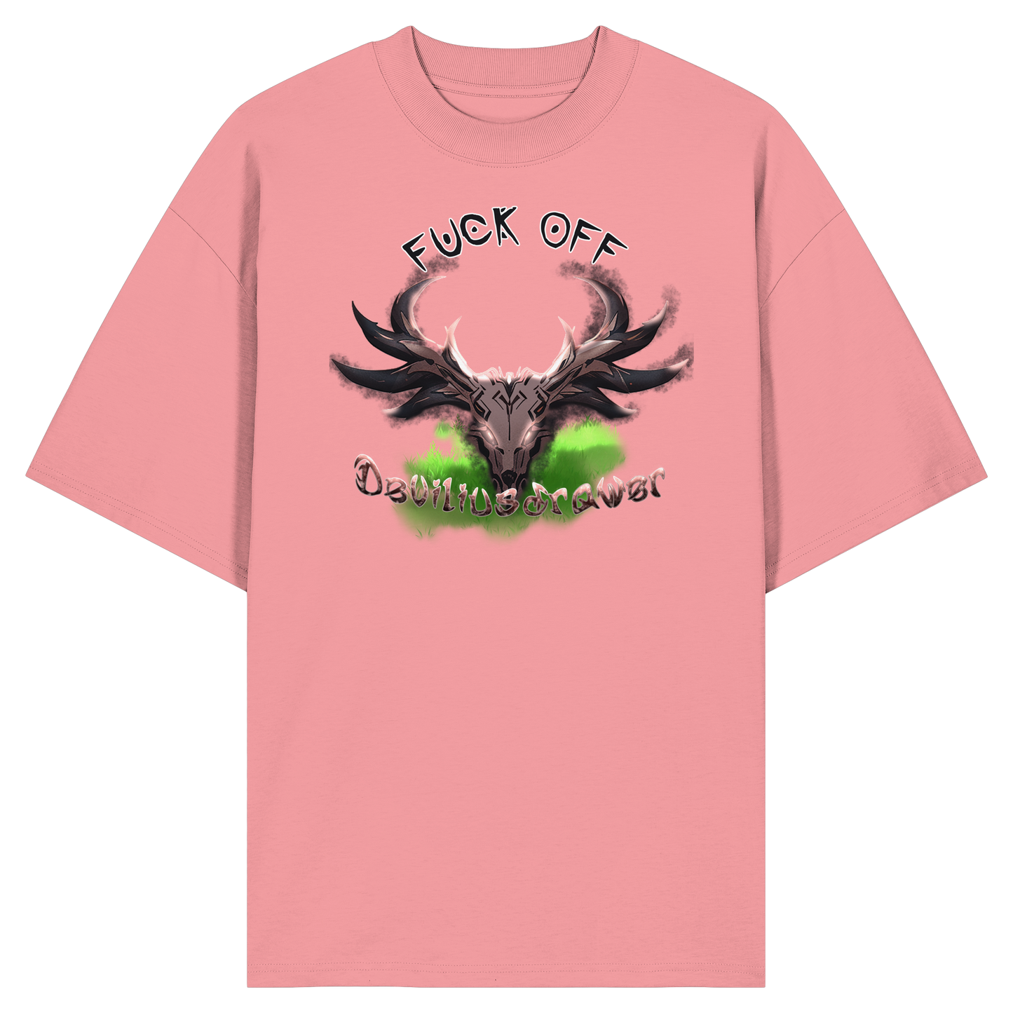 Deviliusdrawer Bad Deer - Organic Oversize Shirt