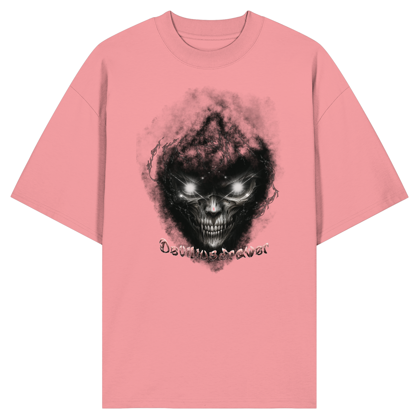 Deviliusdrawer Dark Death - Organic Oversize Shirt