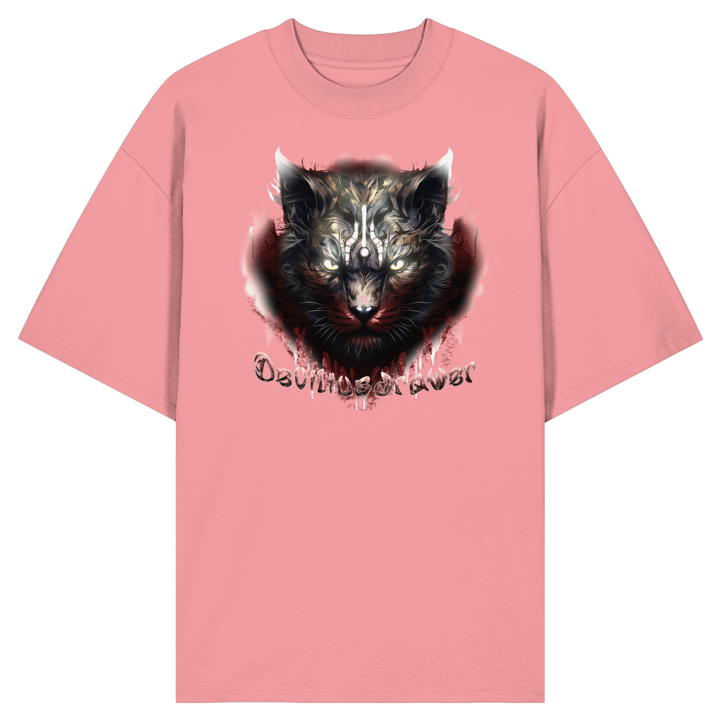 Deviliusdrawer Angry Badass - Organic Oversize Shirt