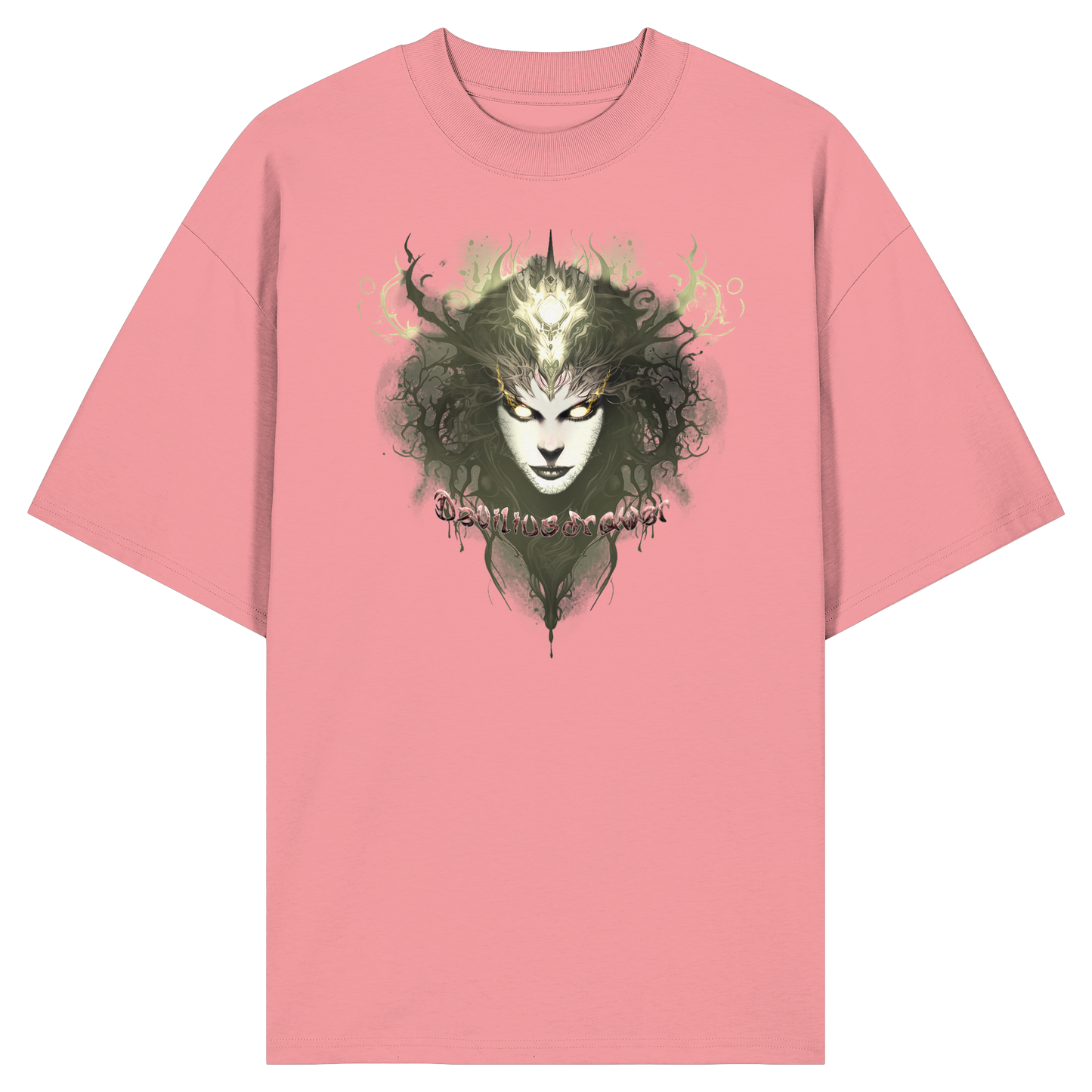 Deviliusdrawer Golden Demonica - Organic Oversize Shirt