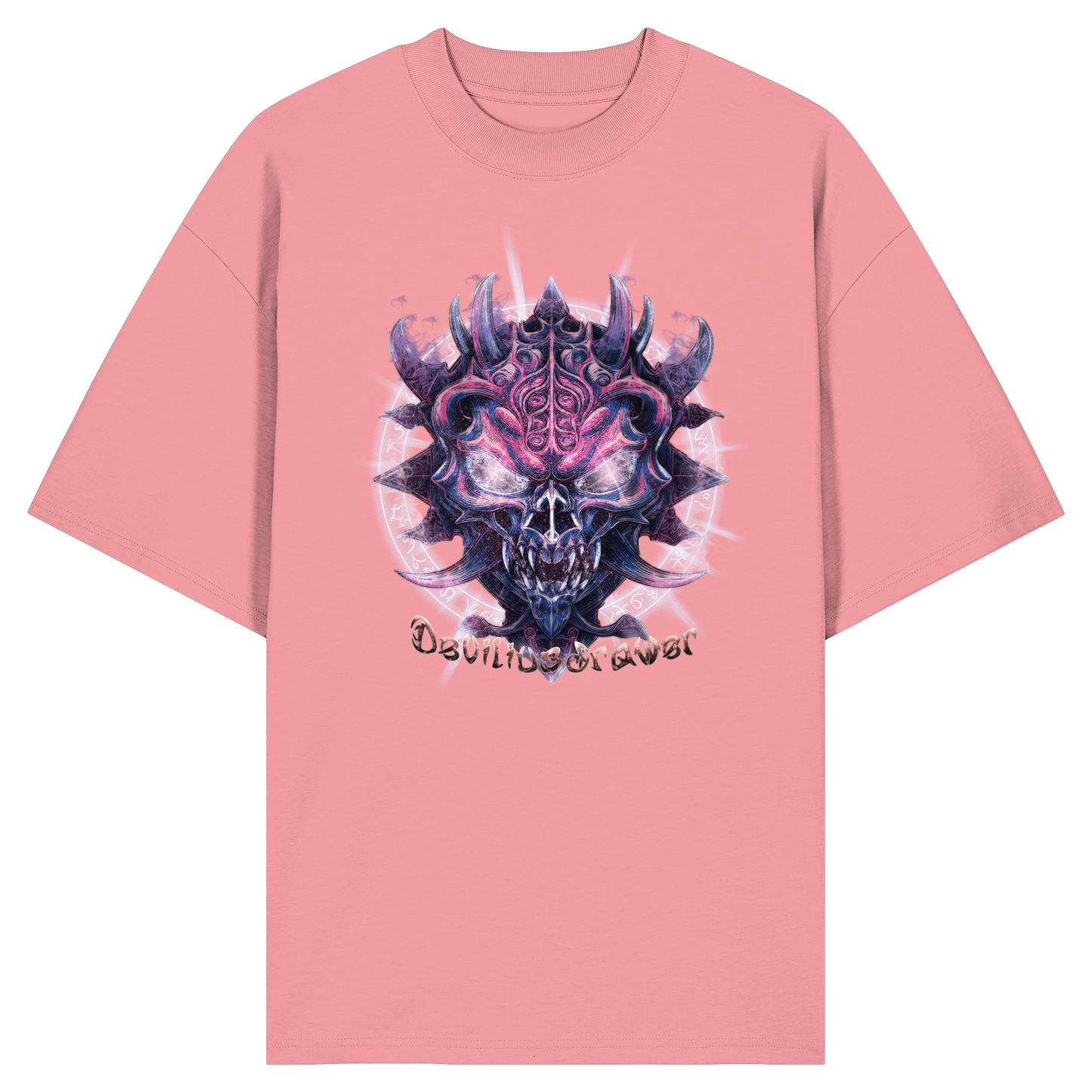 Deviliusdrawer Fire Demon - Organic Oversize Shirt