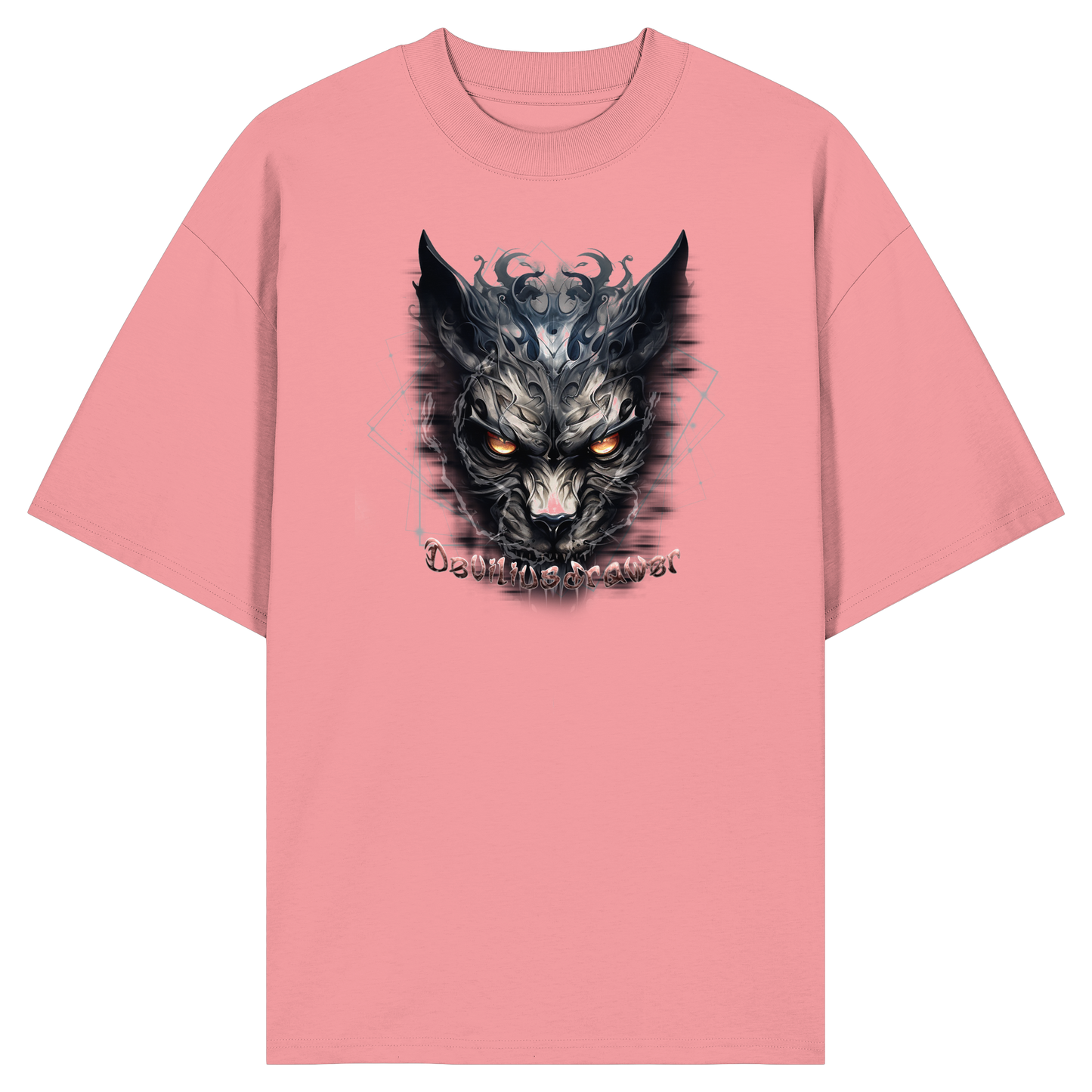 Deviliusdrawer Dark Wearwolf - Organic Oversize Shirt