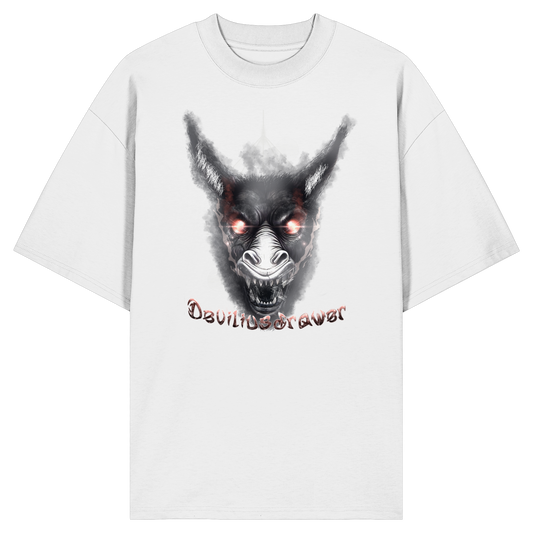 Deviliusdrawer Evil Donkey - Organic Oversize Shirt