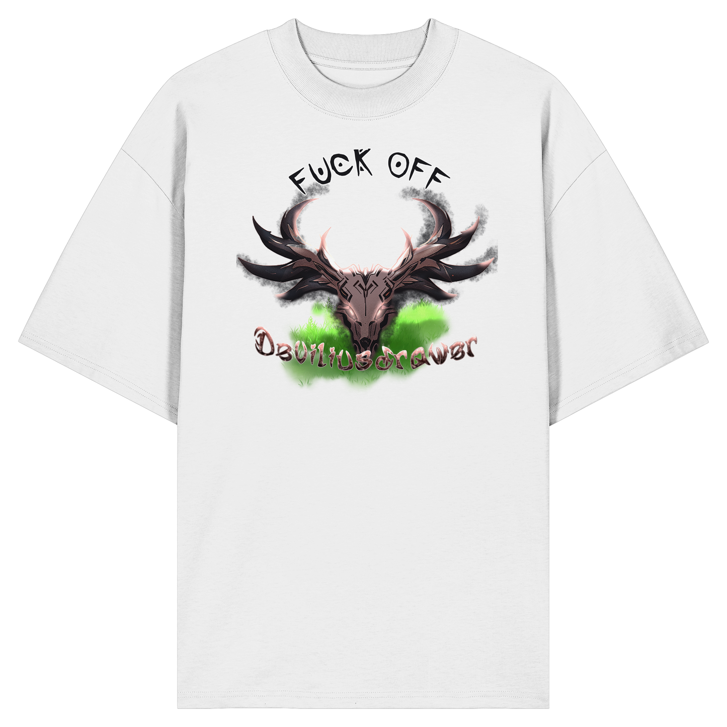 Deviliusdrawer Bad Deer - Organic Oversize Shirt