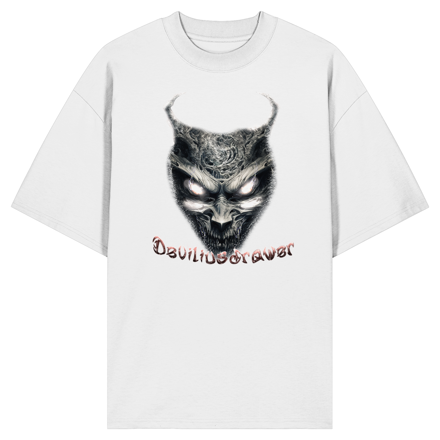 Deviliusdrawer Demonic Evil Zombie - Organic Oversize Shirt