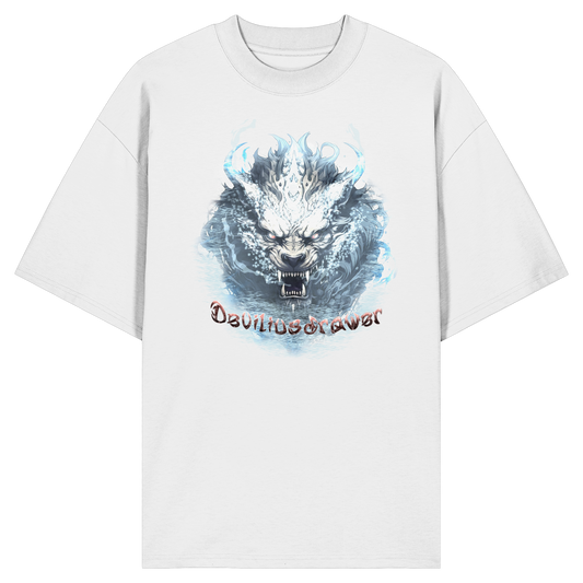 Deviliusdrawer Water Tiger - Organic Oversize Shirt