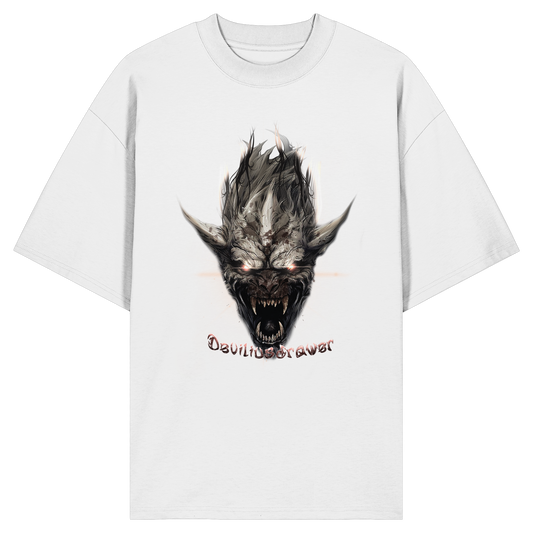 Deviliusdrawer Beast Wearwolf - Organic Oversize Shirt