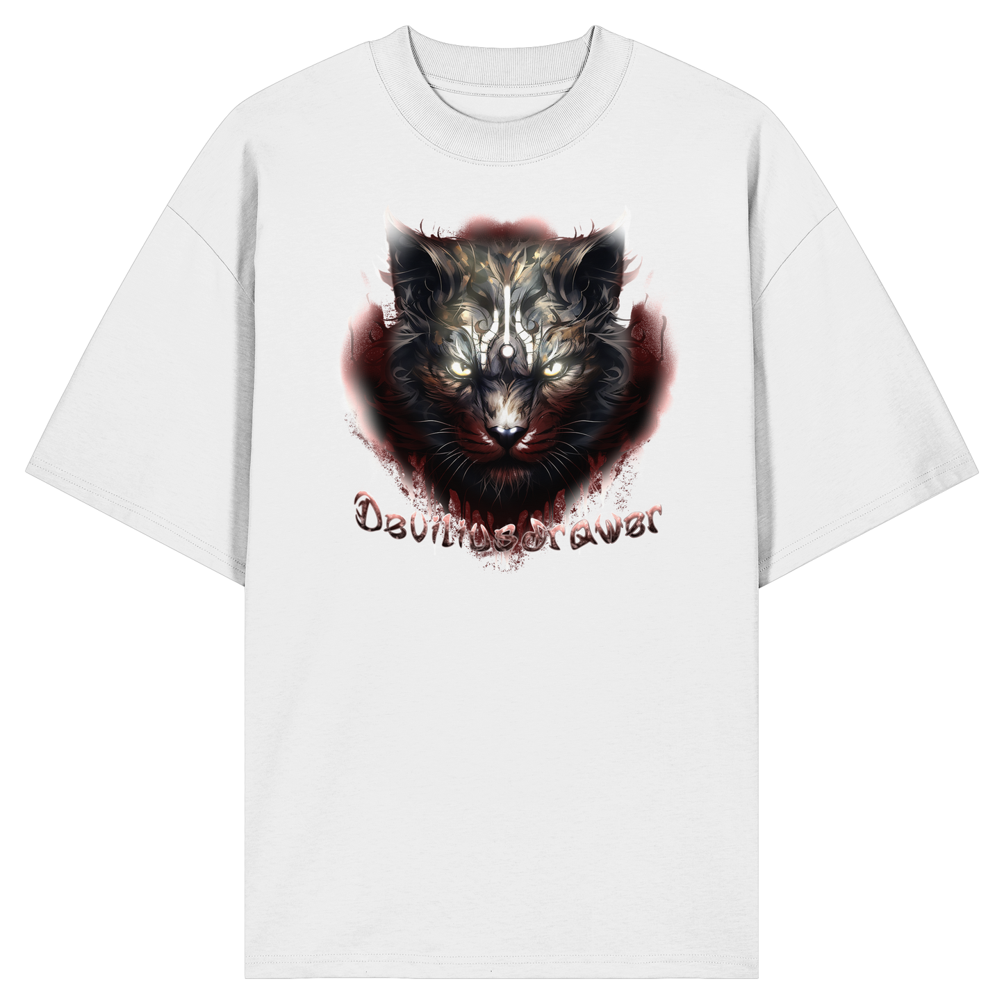 Deviliusdrawer Angry Badass - Organic Oversize Shirt