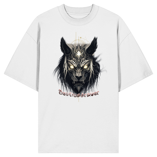 Deviliusdrawer Wolftiger - Organic Oversize Shirt