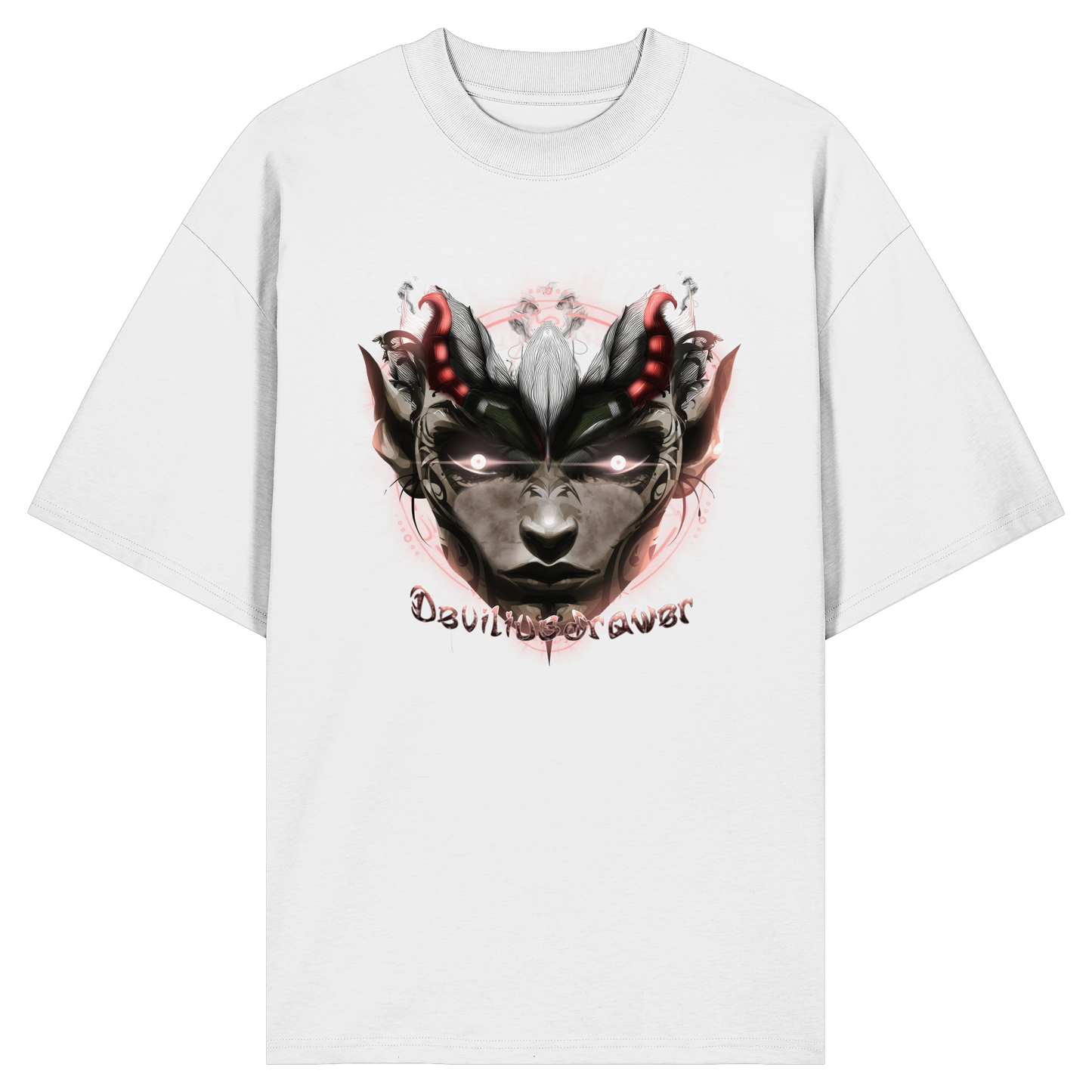 Deviliusdrawer Devils Elf - Organic Oversize Shirt