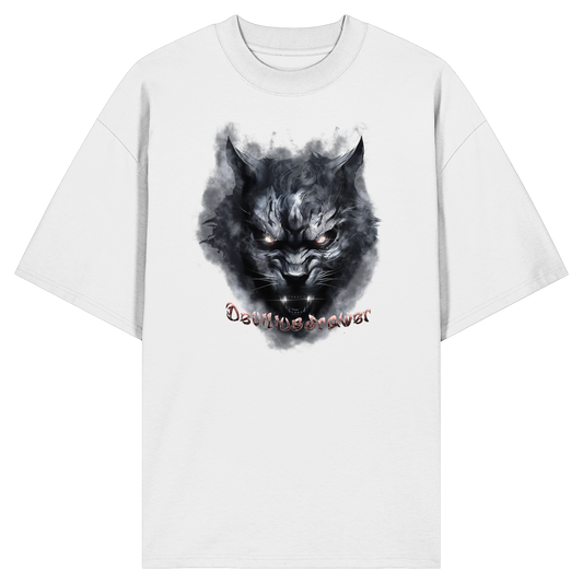 Deviliusdrawer Dark Beast Tiger  - Organic Oversize Shirt