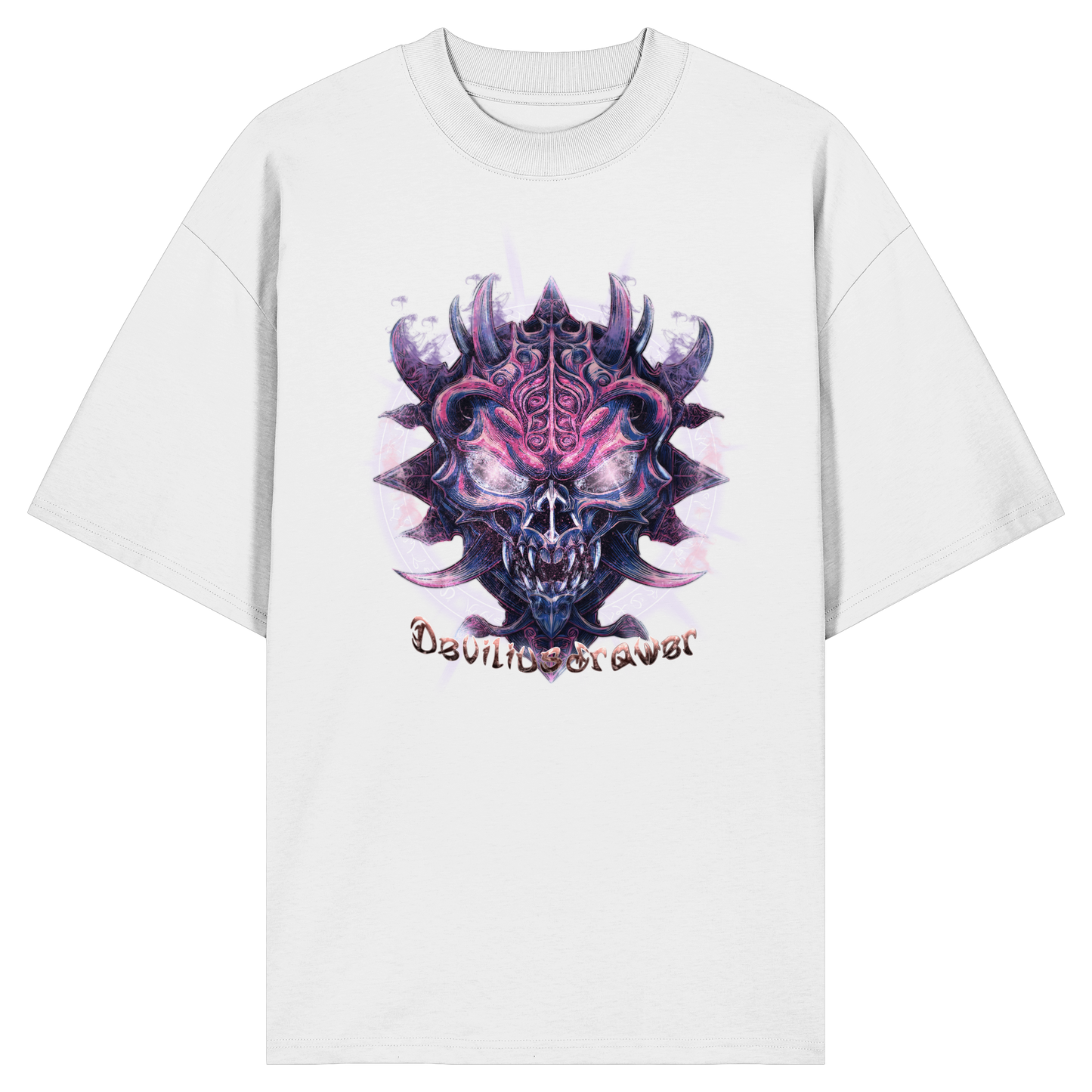 Deviliusdrawer Fire Demon - Organic Oversize Shirt
