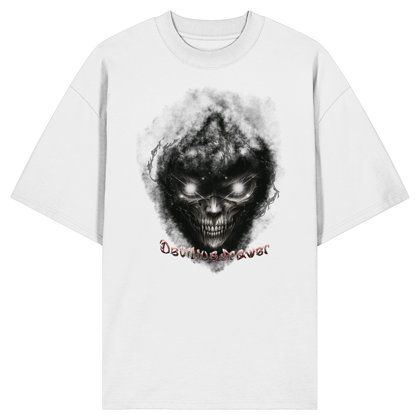 Deviliusdrawer Dark Death - Organic Oversize Shirt