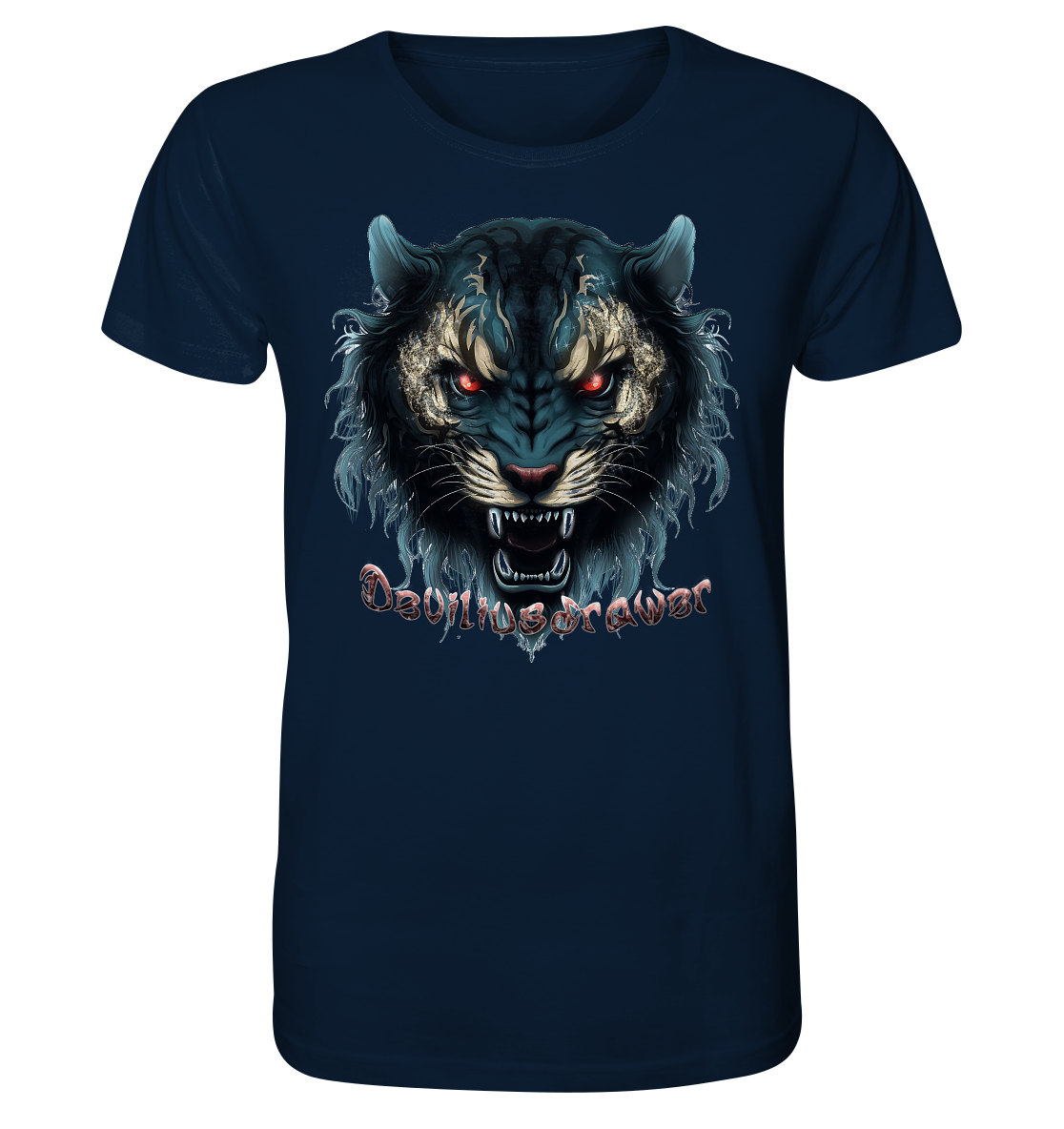 Deviliusdrawer Tigercat - Organic Shirt