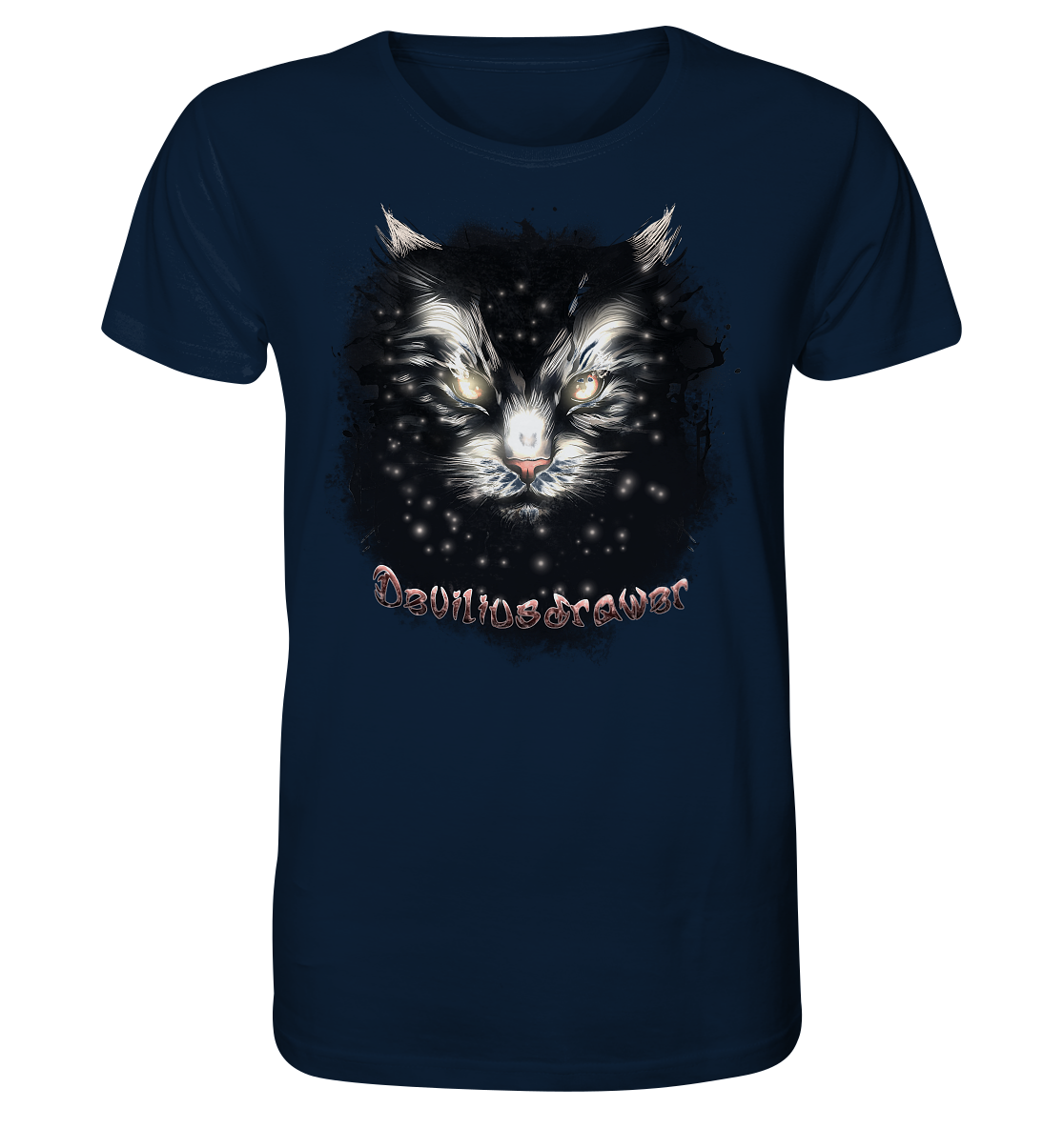 Deviliusdrawer Star Cat - Organic Shirt