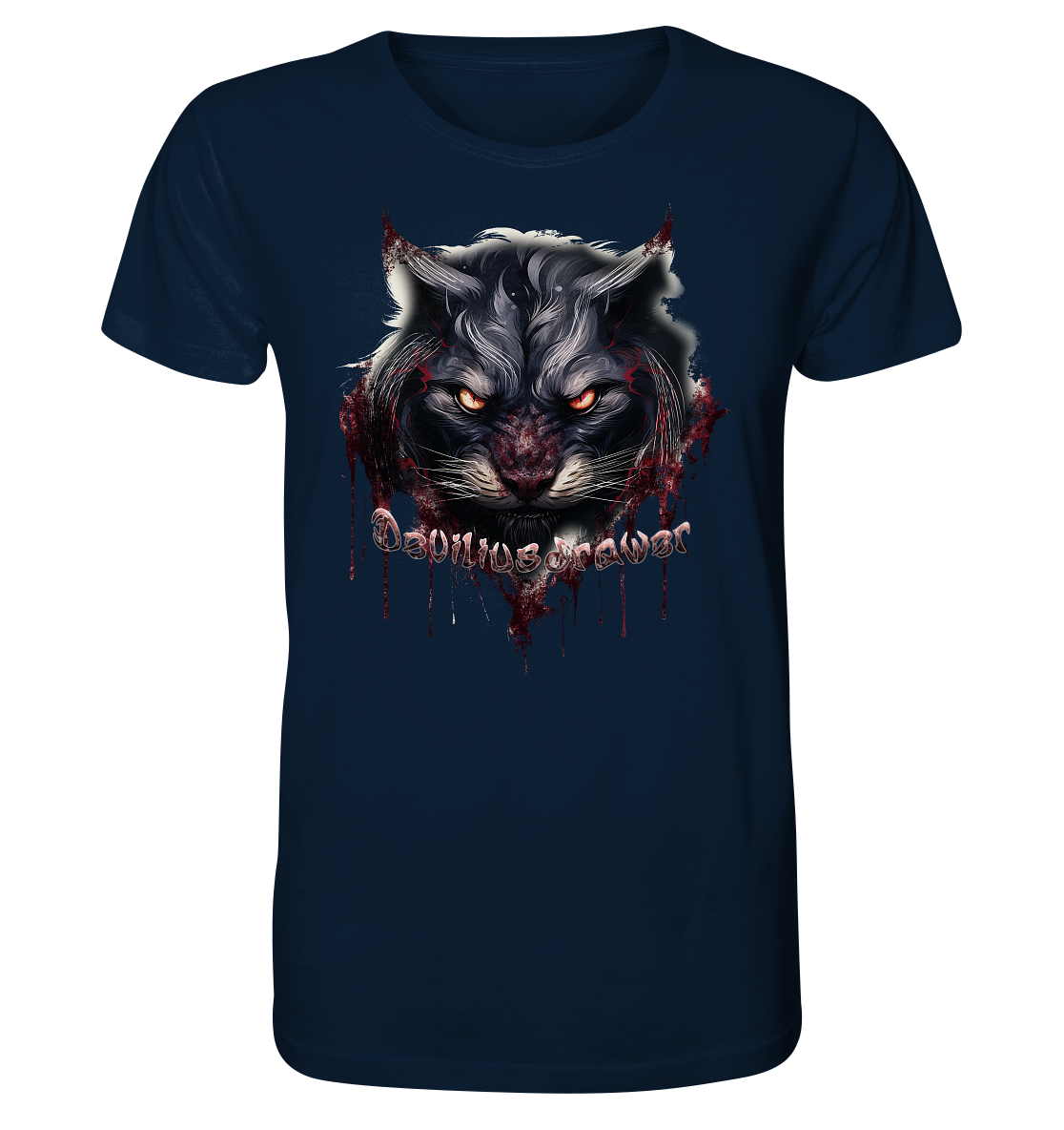 Deviliusdrawer Badass Cat - Organic Shirt