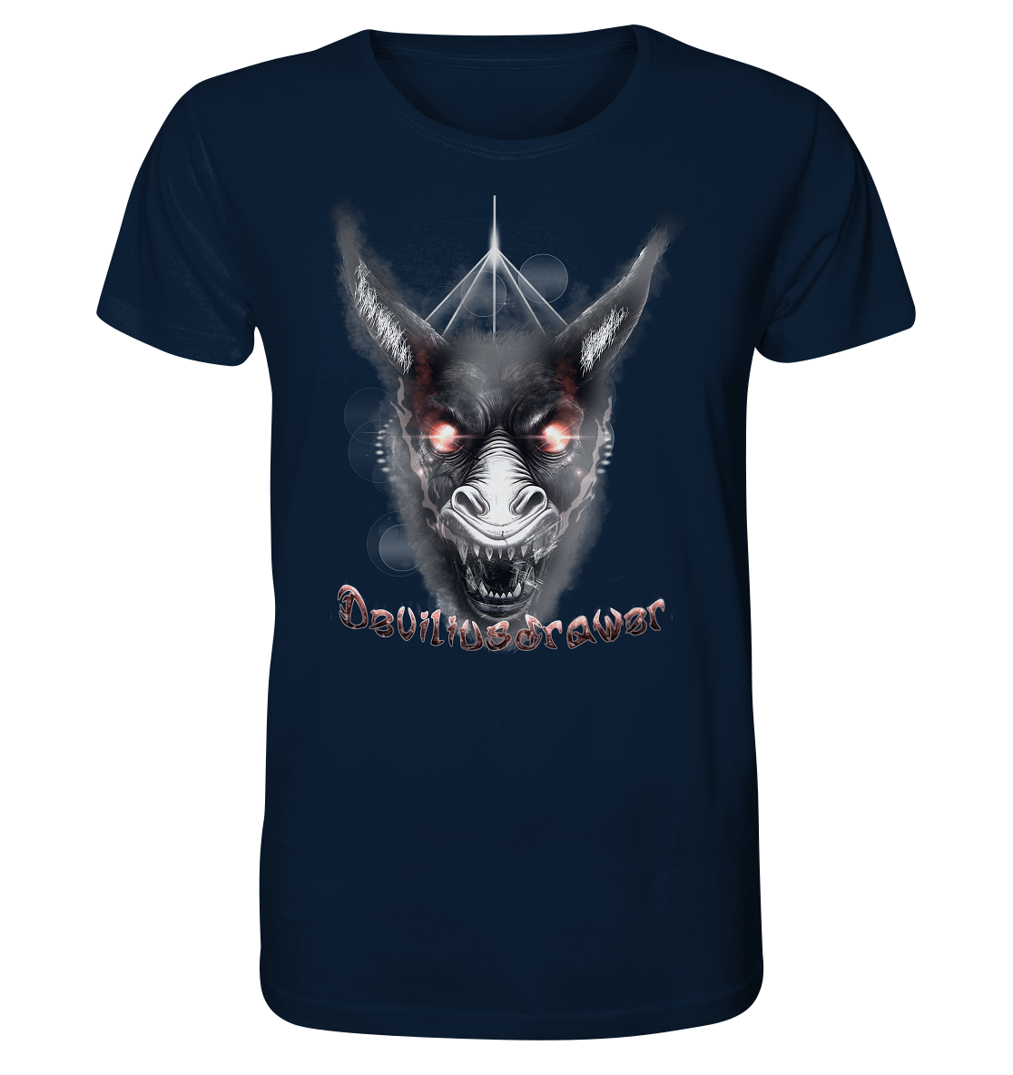 Deviliusdrawer Evil Donkey - Organic Shirt