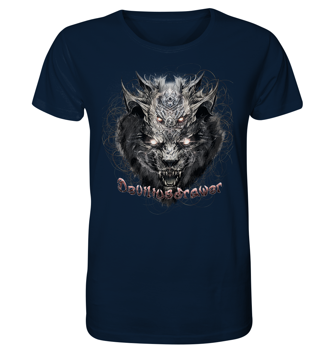 Deviliusdrawer Magical Beast Cat - Organic Shirt