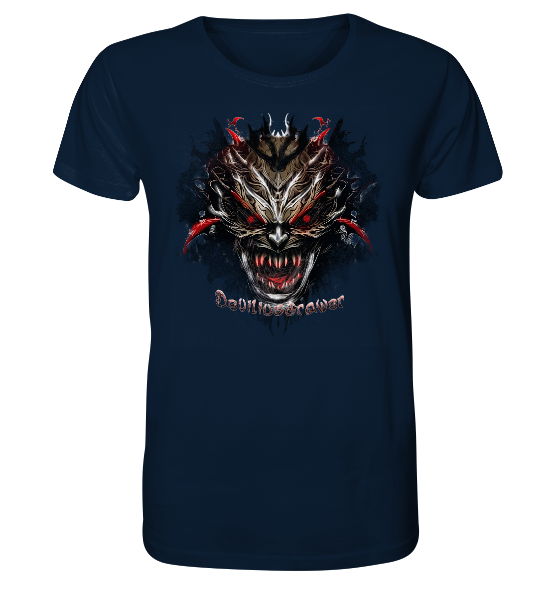 Deviliusdrawer Dark Redeyed Devil - Organic Shirt