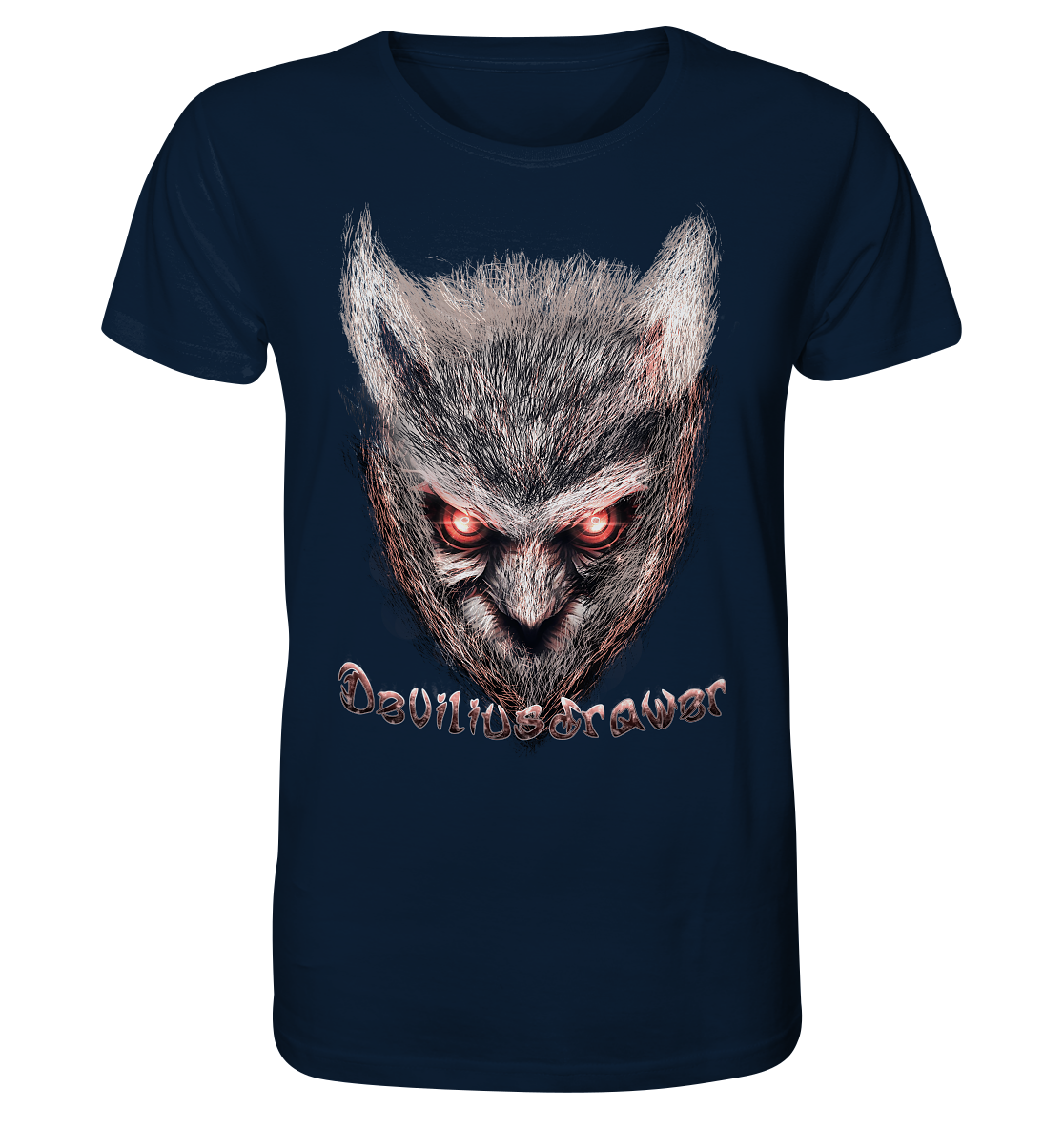 Deviliusdrawer Red Eyed Owl - Organic Shirt