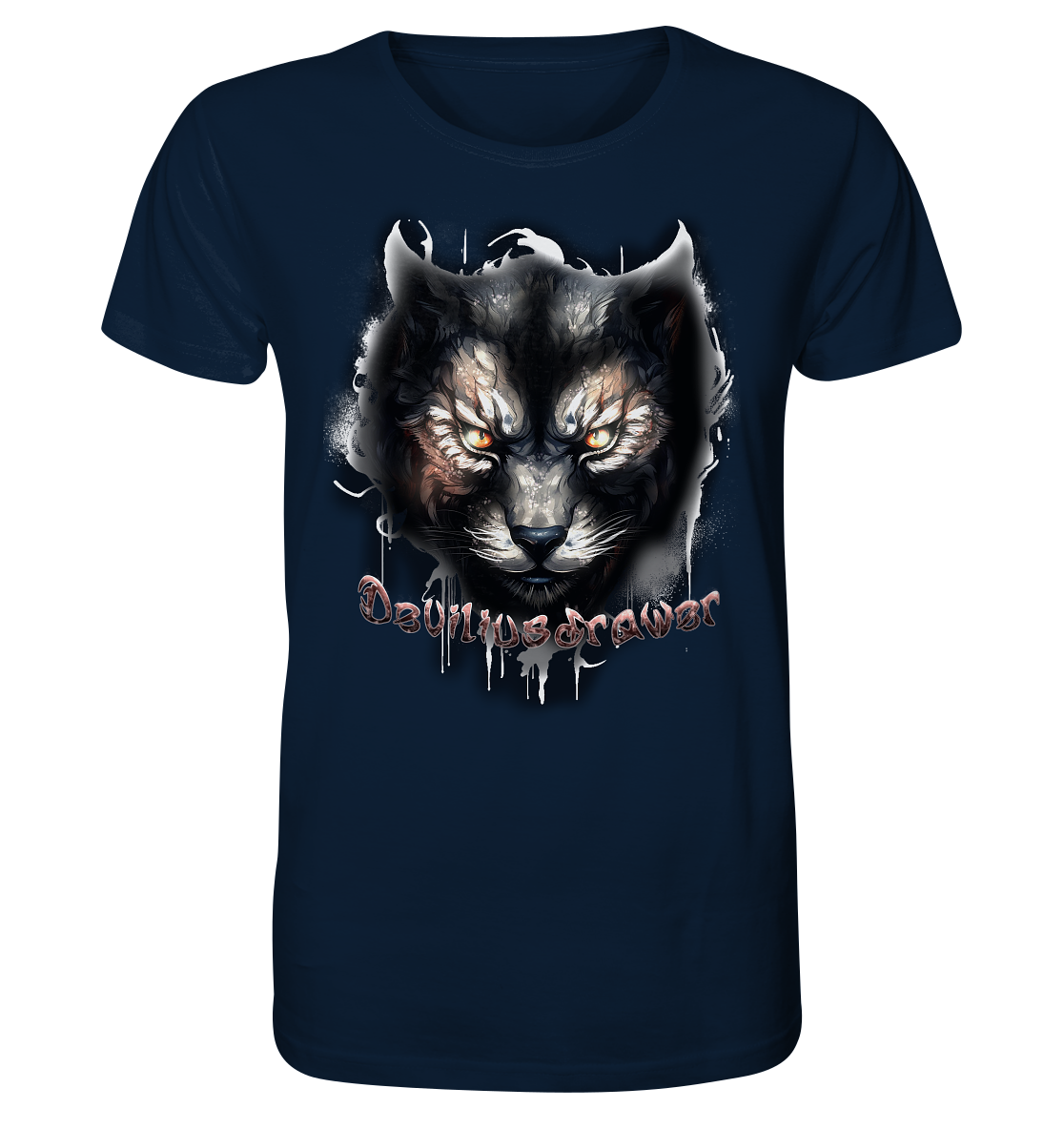 Deviliusdrawer Vampire Cat - Organic Shirt