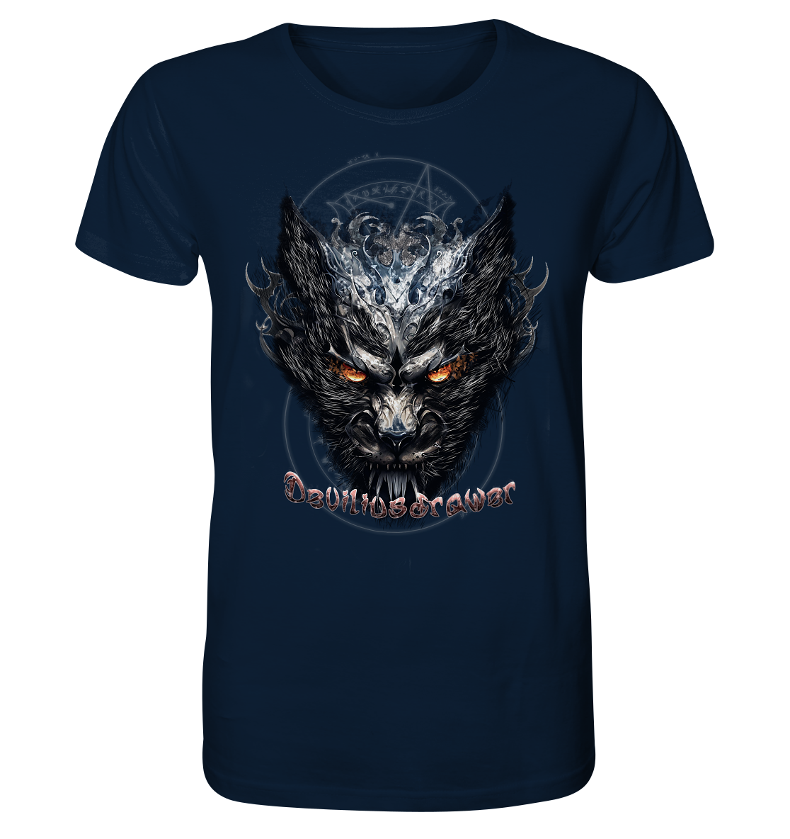 Deviliusdrawer Iron Cat - Organic Shirt