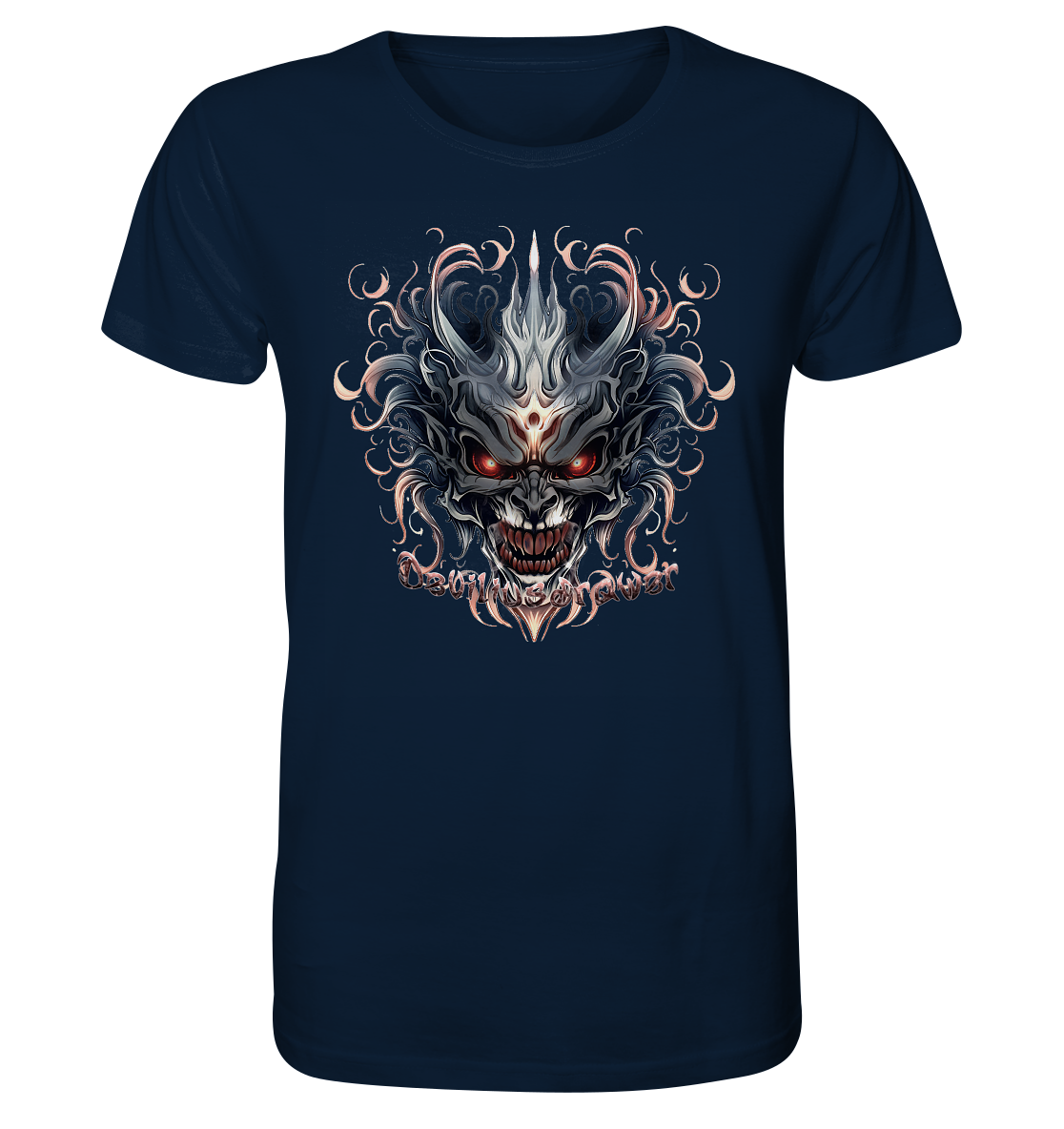 Deviliusdrawer Demon Mask - Organic Shirt