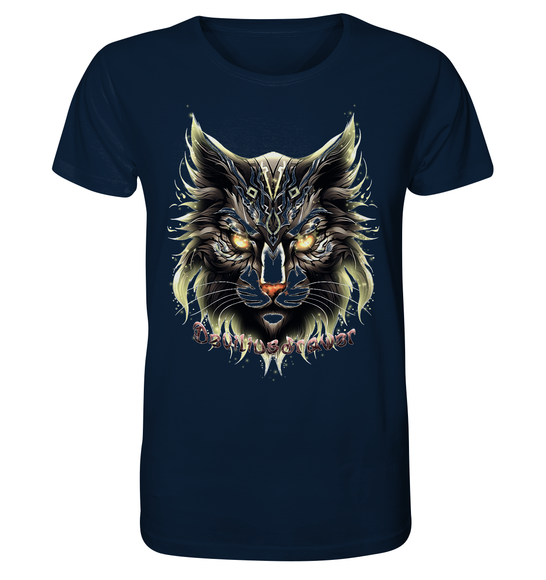 Deviliusdrawer Golden Cat - Organic Shirt