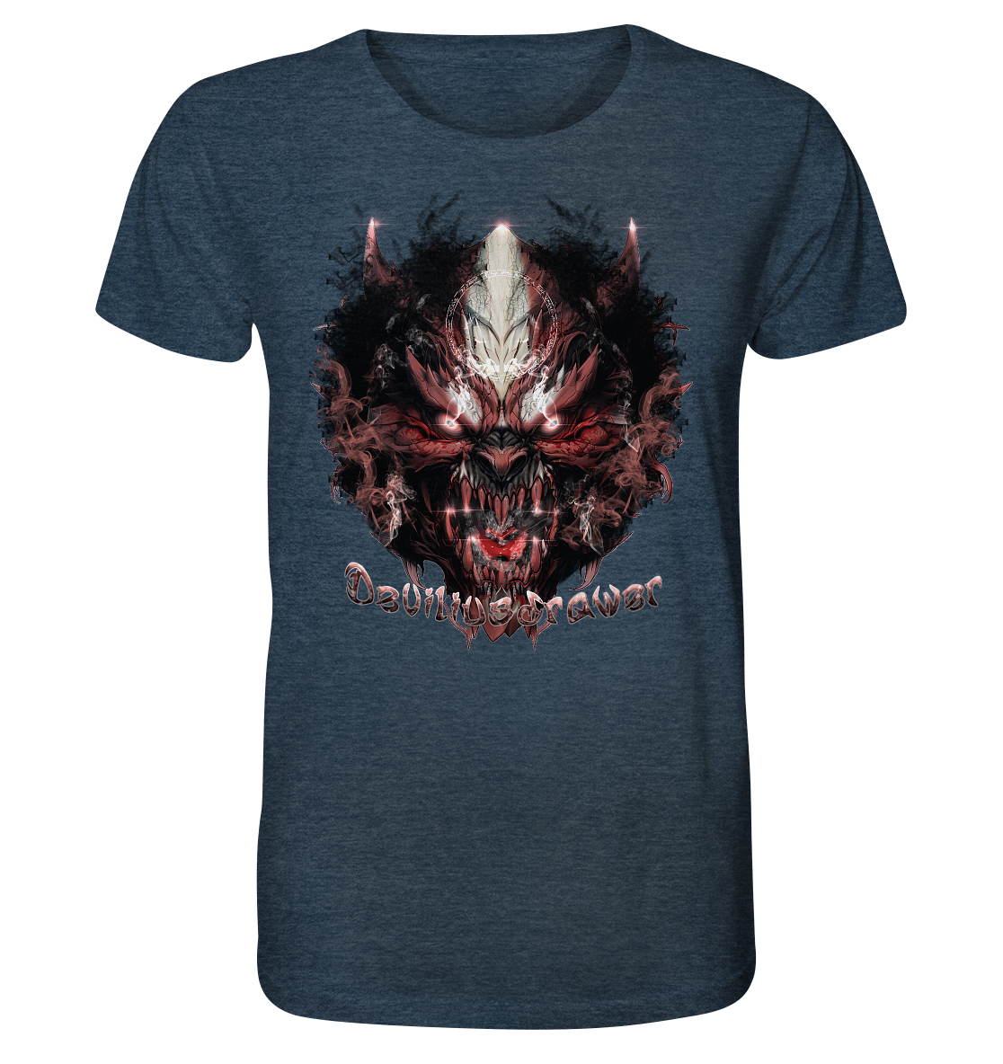 Deviliusdrawer Bloody Demon Vampire - Organic Shirt