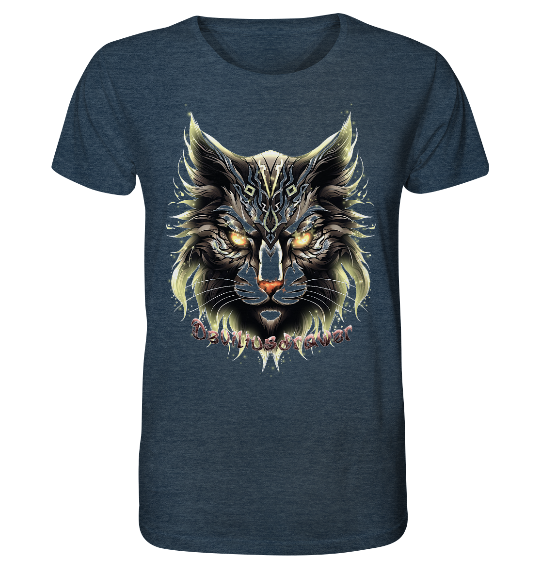 Deviliusdrawer Golden Cat - Organic Shirt