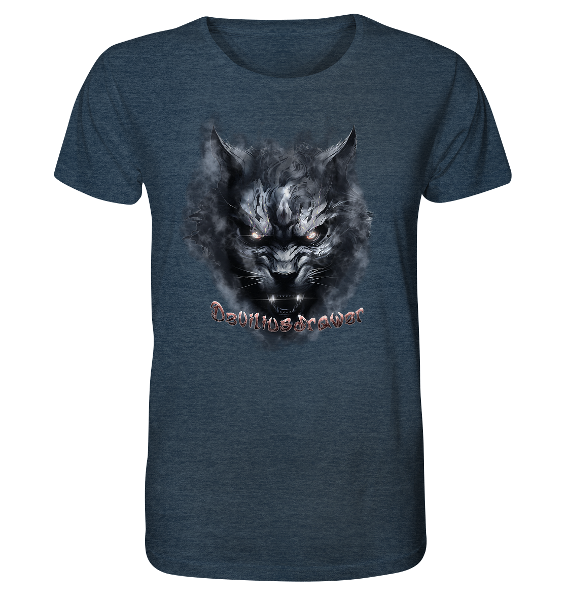 Deviliusdrawer Dark Beast Tiger  - Organic Shirt