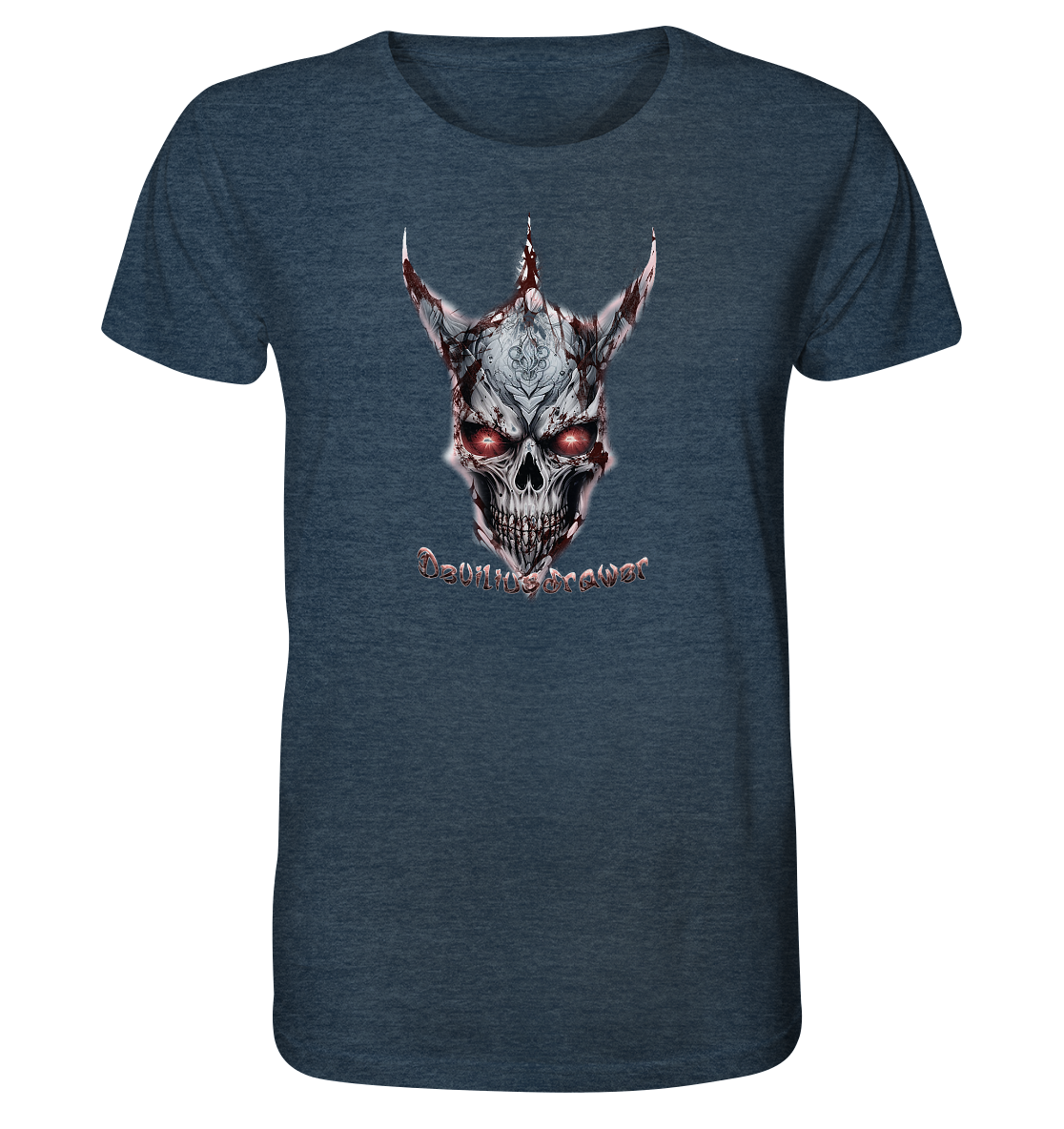 Deviliusdrawer Bloody Skeleton - Organic Shirt