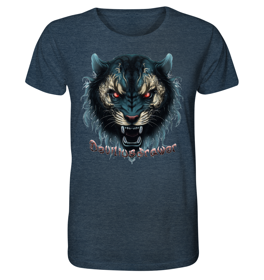 Deviliusdrawer Tigercat - Organic Shirt