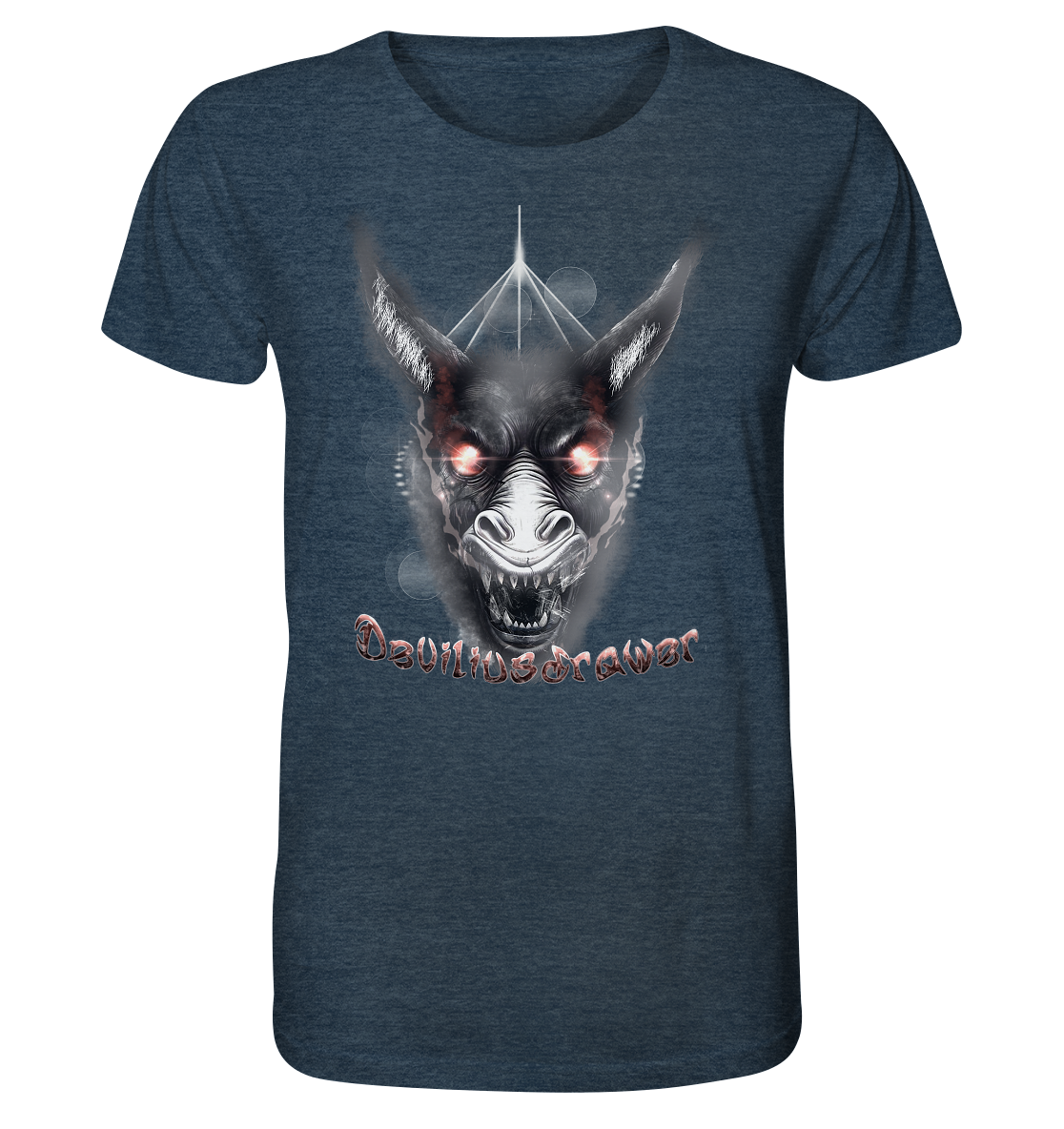 Deviliusdrawer Evil Donkey - Organic Shirt