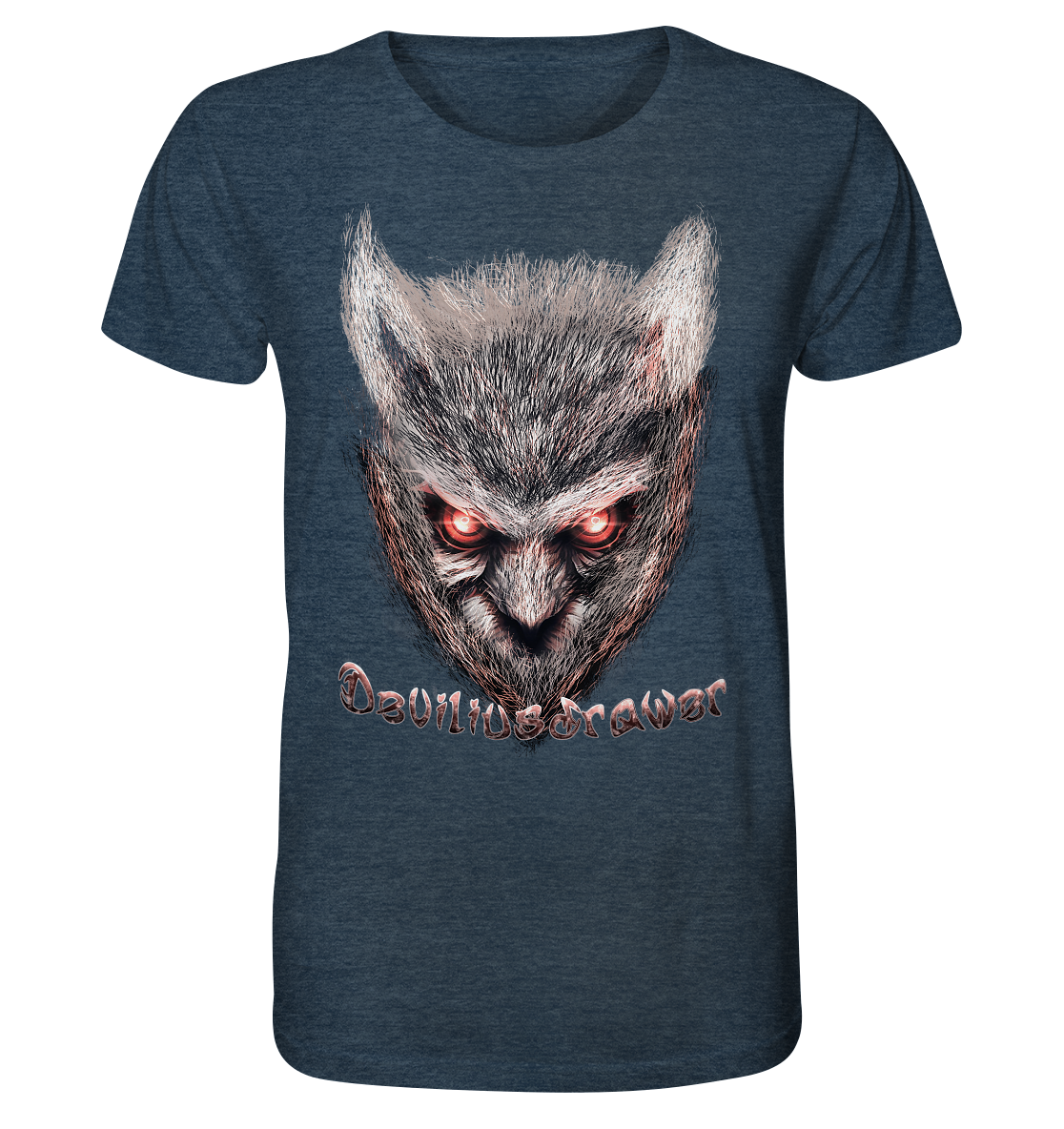 Deviliusdrawer Red Eyed Owl - Organic Shirt