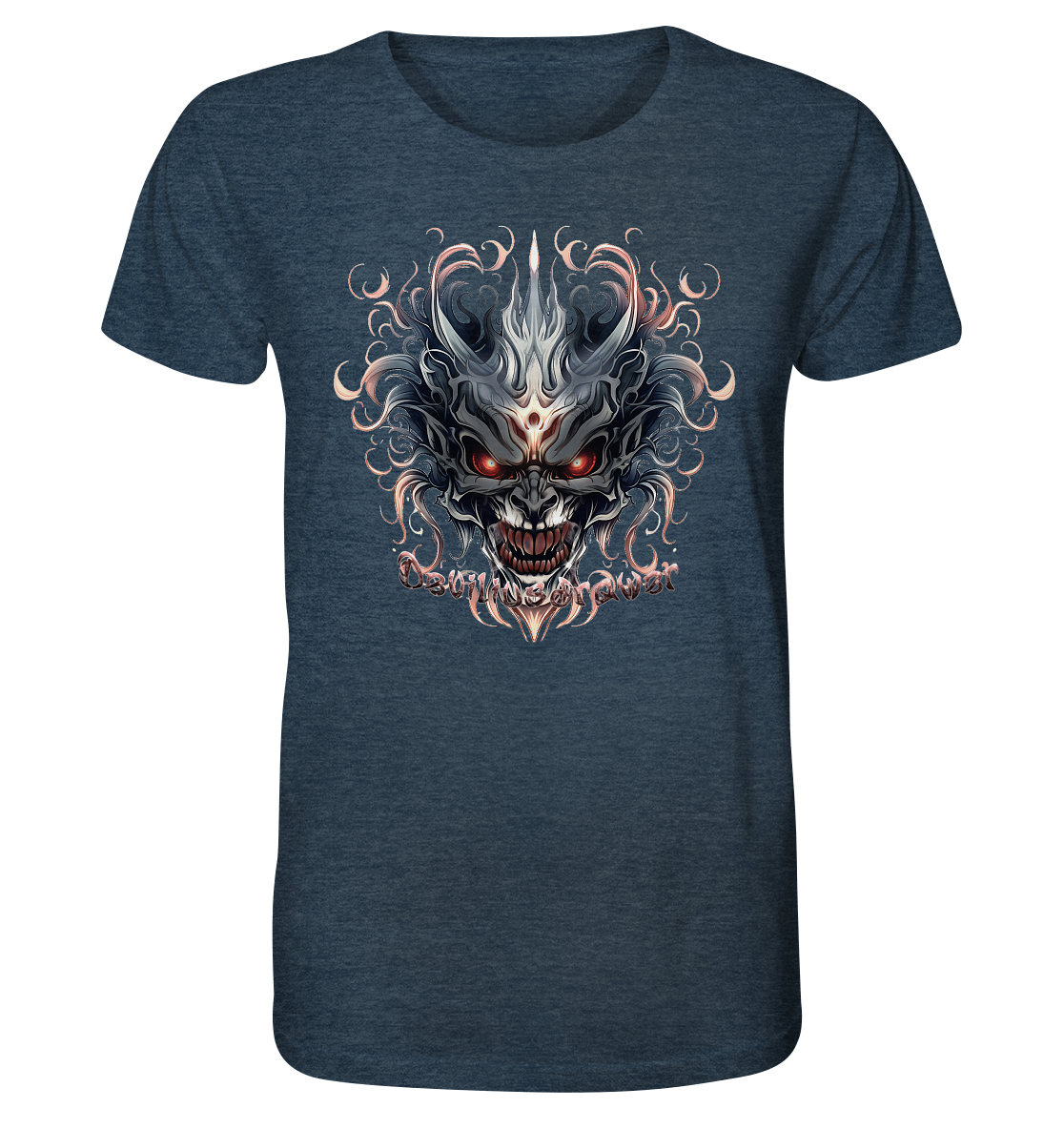 Deviliusdrawer Demon Mask - Organic Shirt