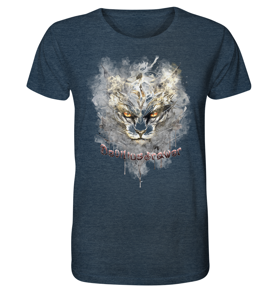 Deviliusdrawer White Catgod - Organic Shirt