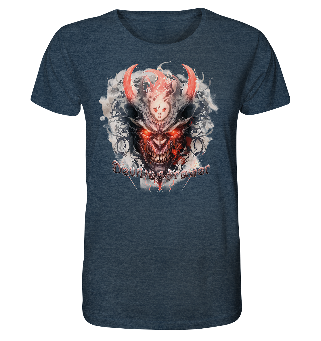 Deviliusdrawer Red Horn Devil - Organic Shirt