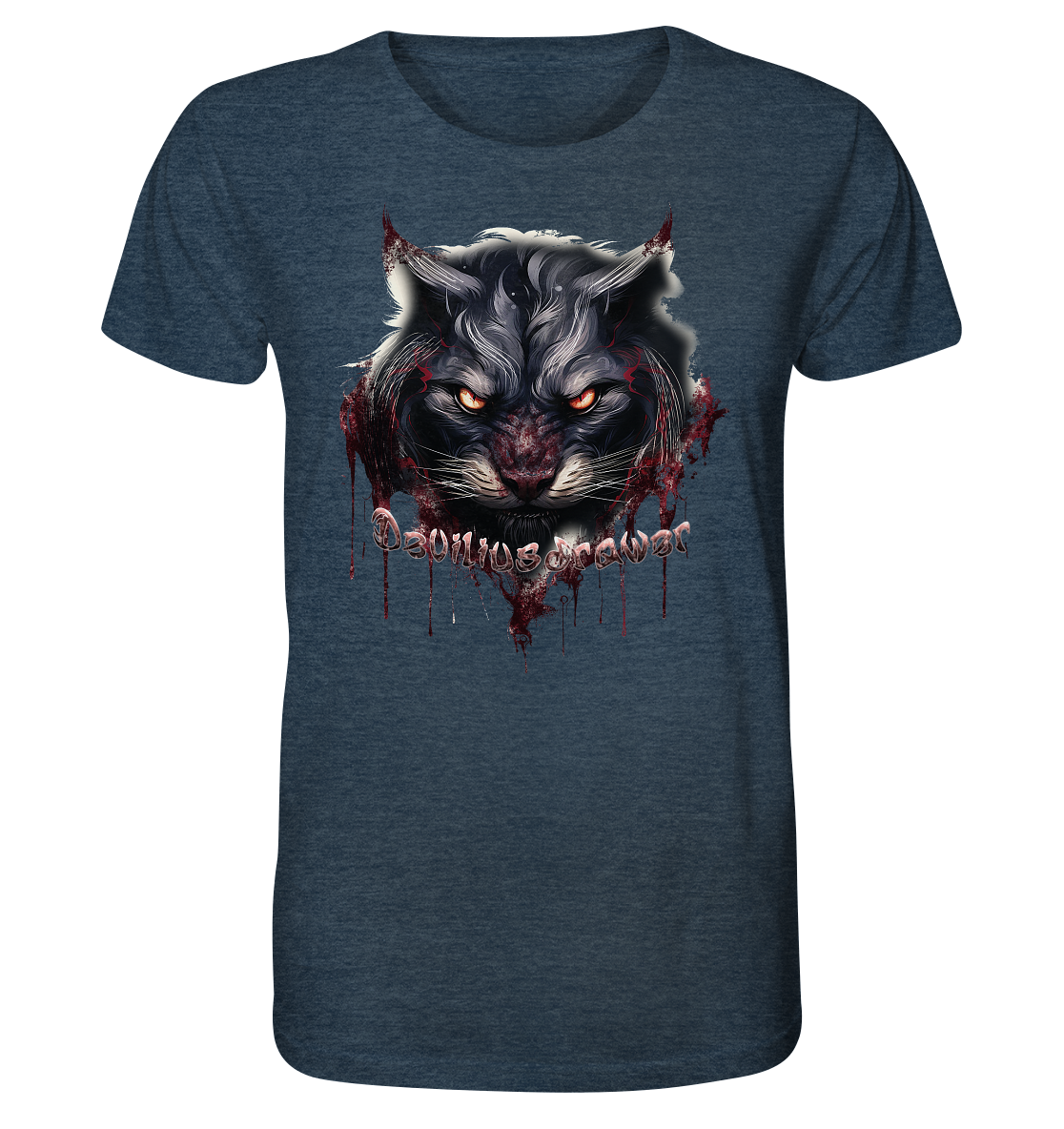 Deviliusdrawer Badass Cat - Organic Shirt