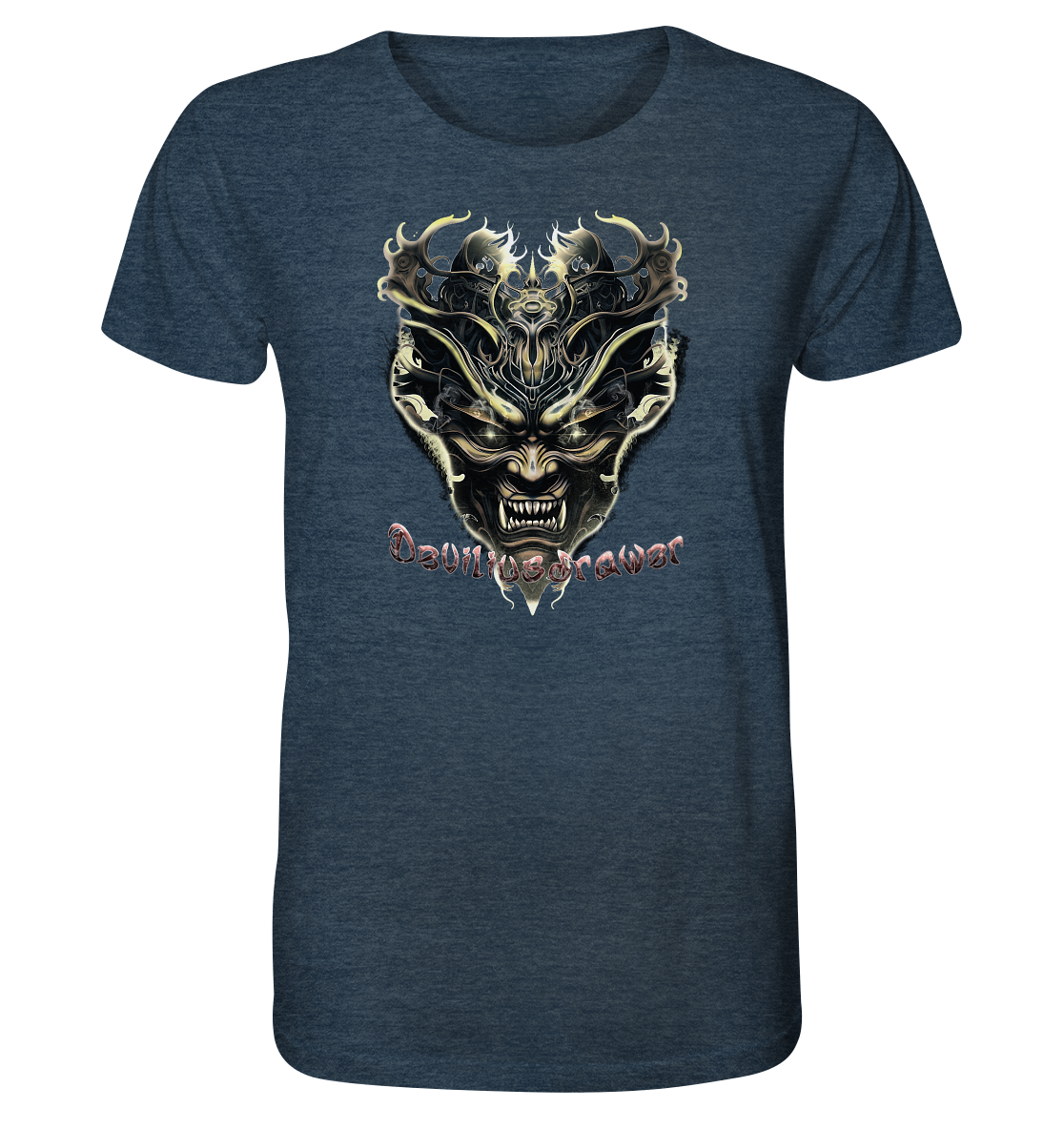 Deviliusdrawer Golden Demon Vampire - Organic Shirt