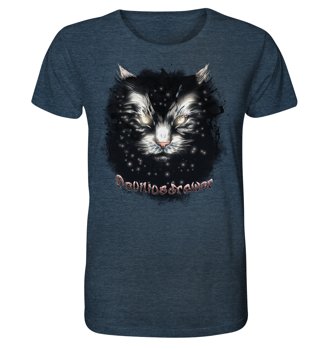 Deviliusdrawer Star Cat - Organic Shirt